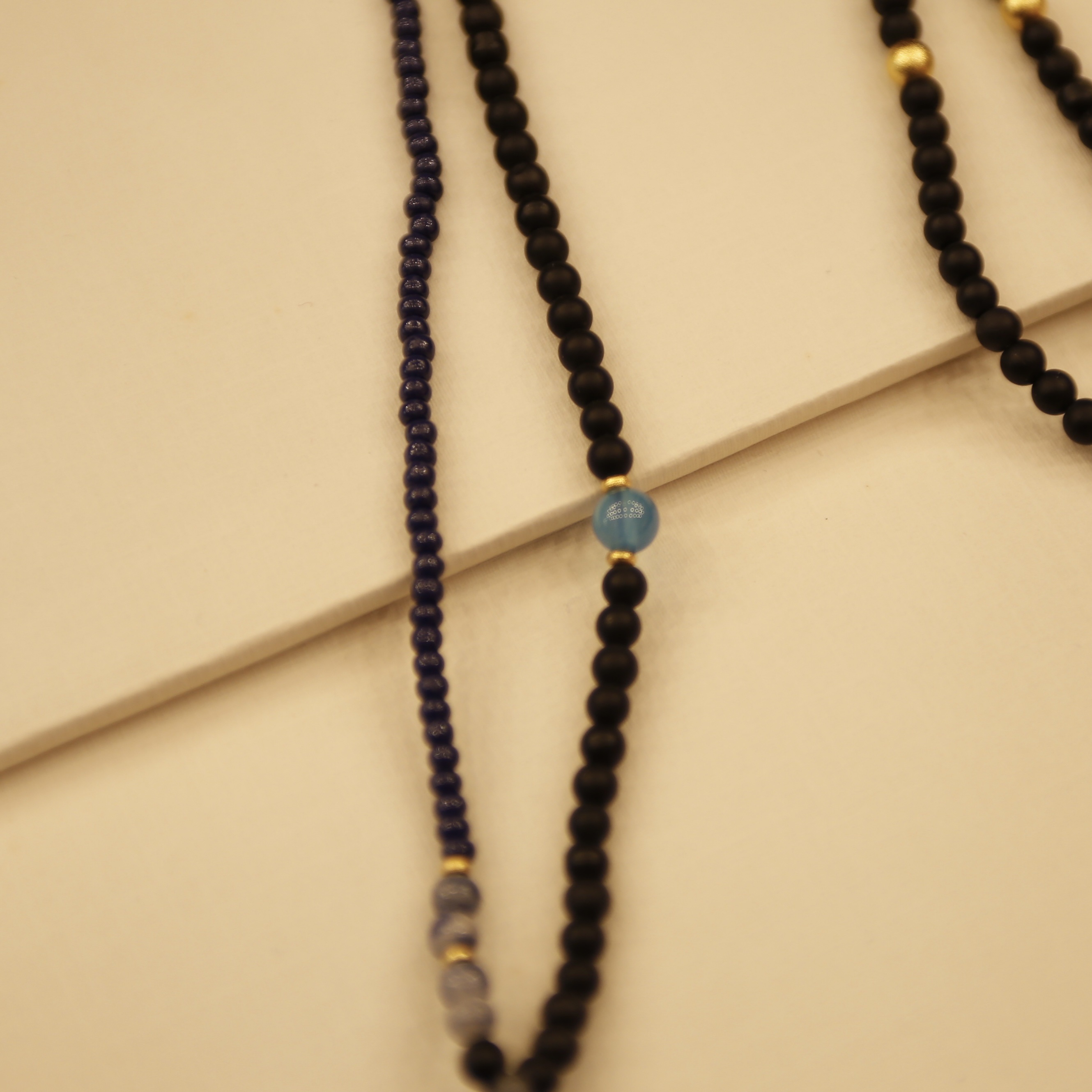 兰花长链(深蓝色)细节图