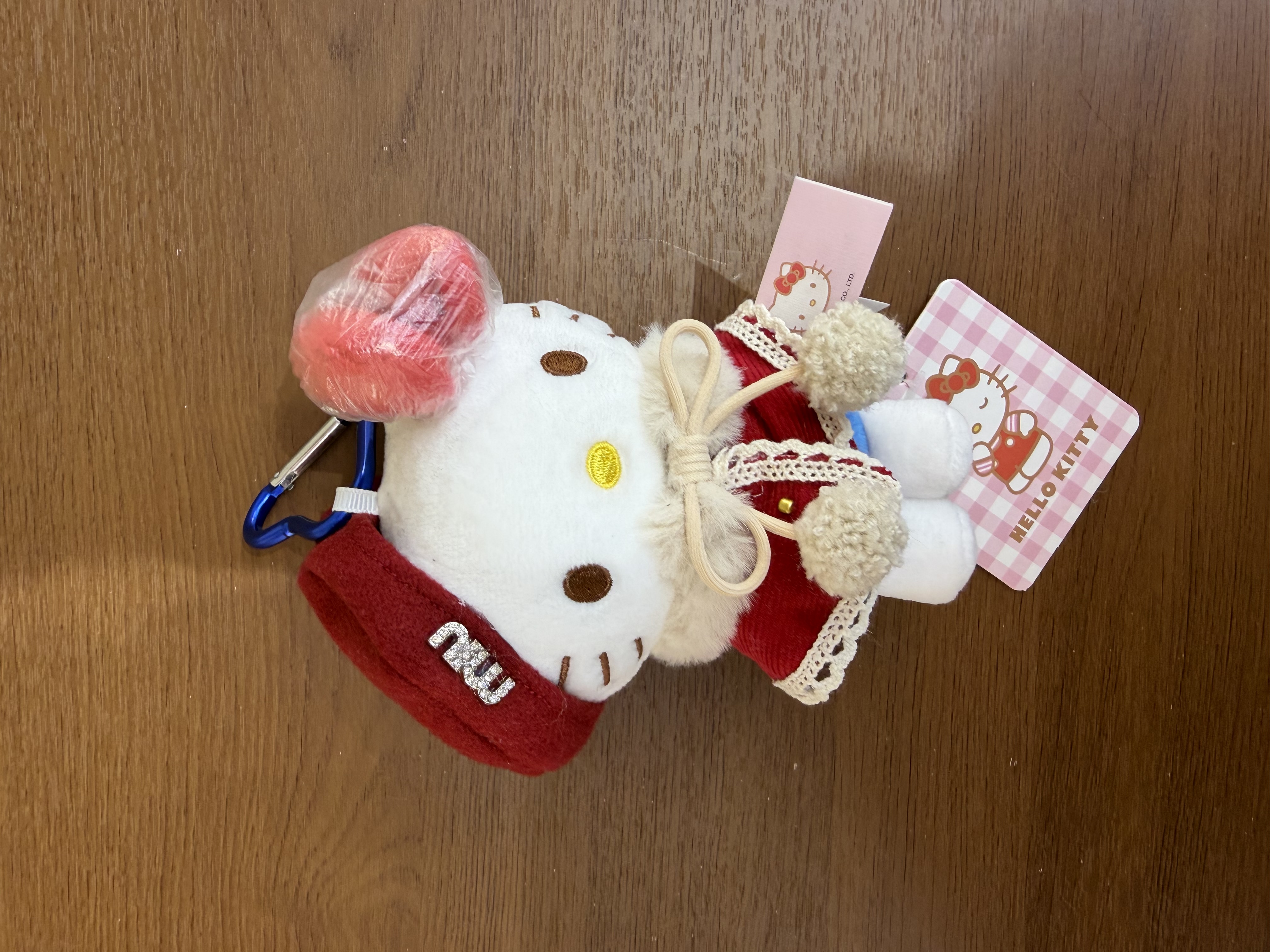 钥匙扣公仔挂件毛绒挂件三丽鸥挂件可爱小物。细节图