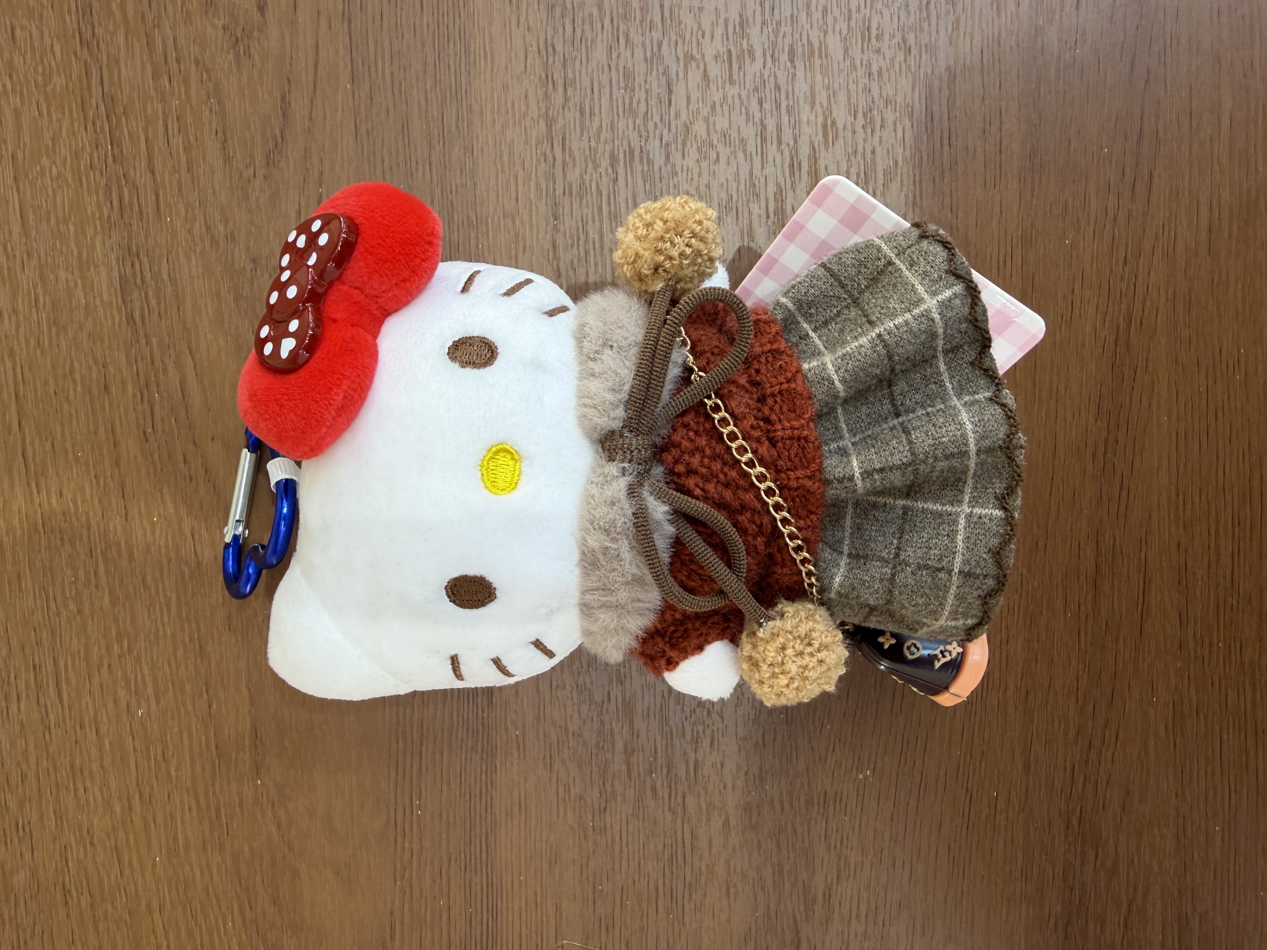 钥匙扣公仔挂件毛绒挂件三丽鸥挂件可爱小物。详情图4