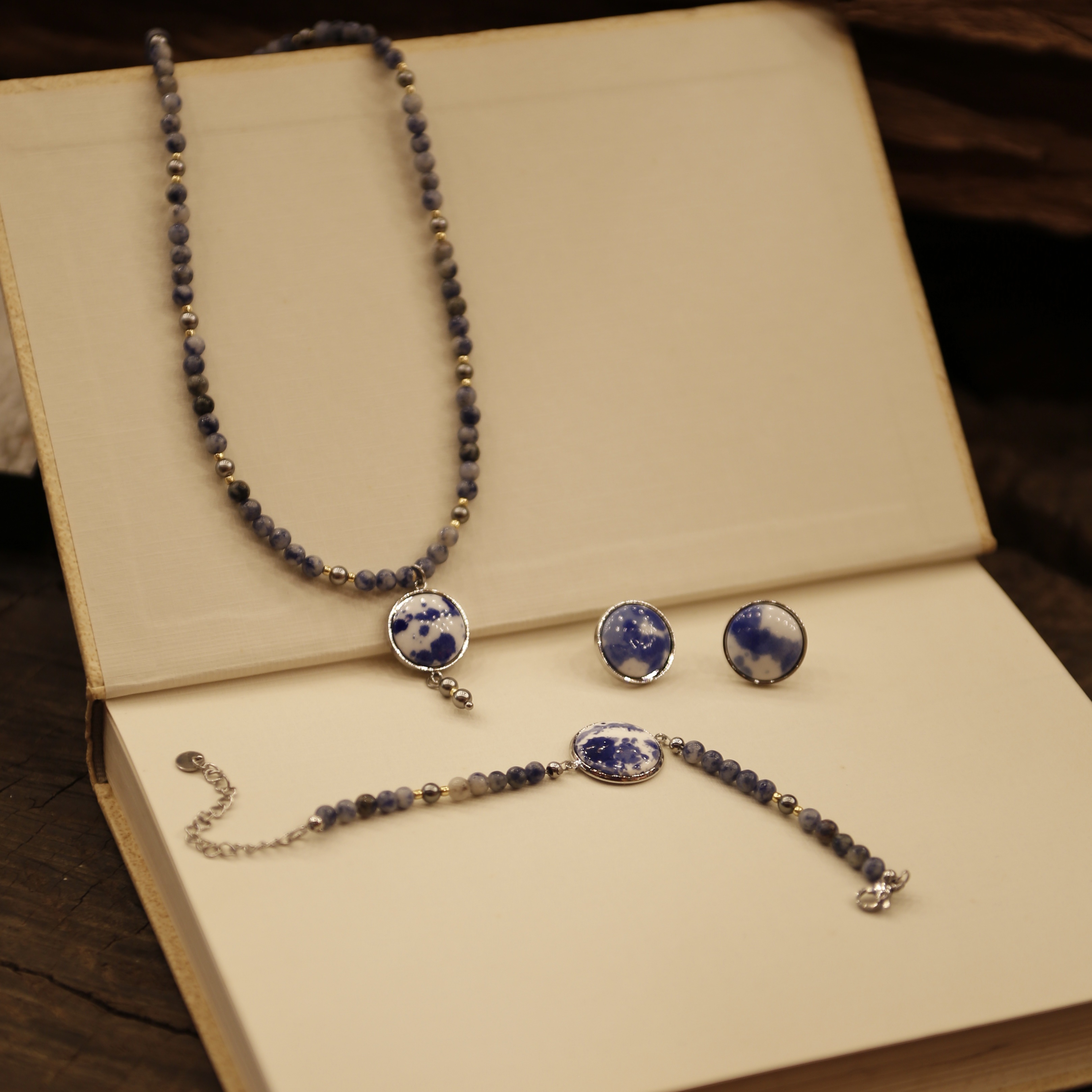 首饰套装实物图