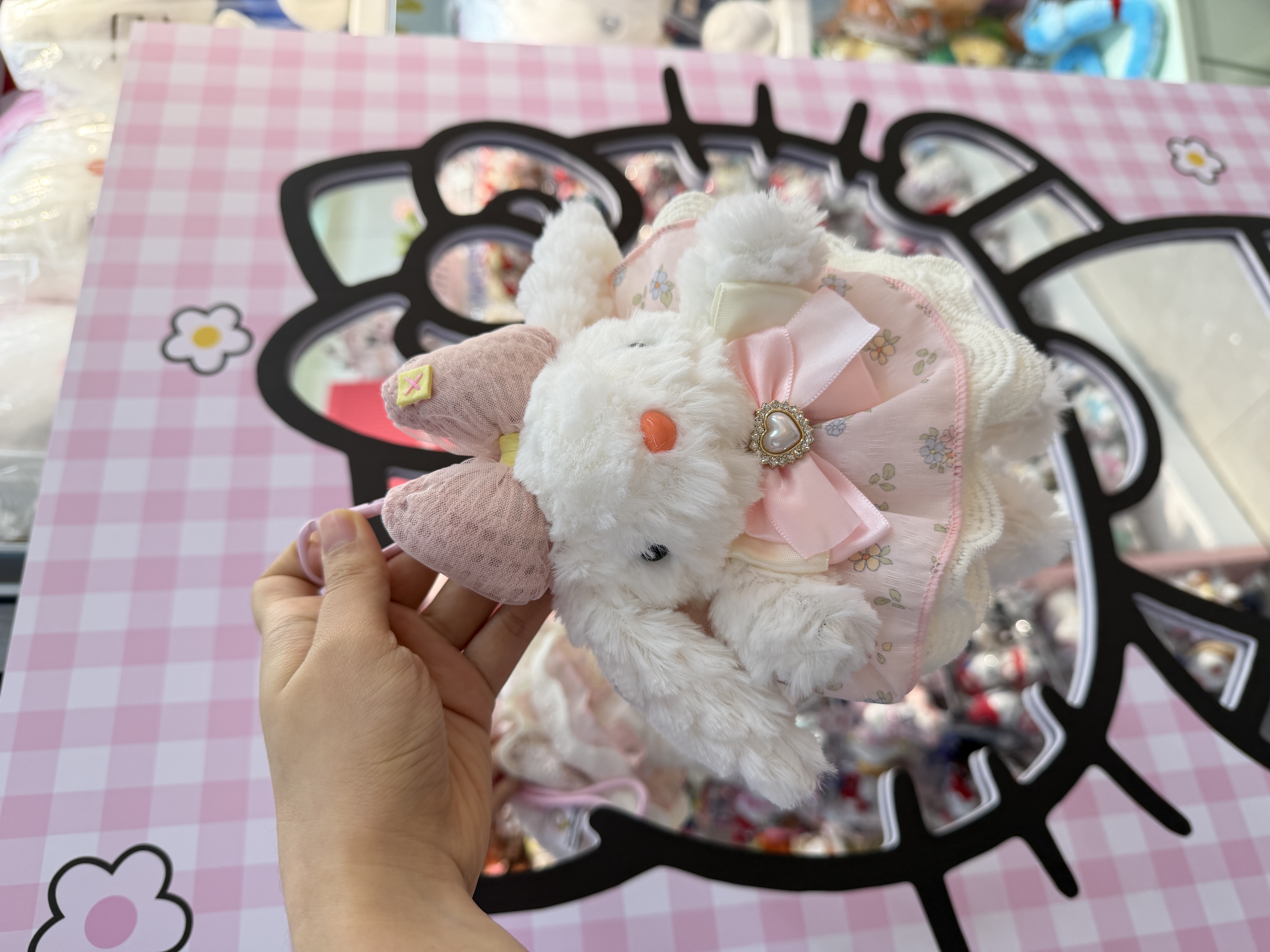 兔子挂件毛绒挂件