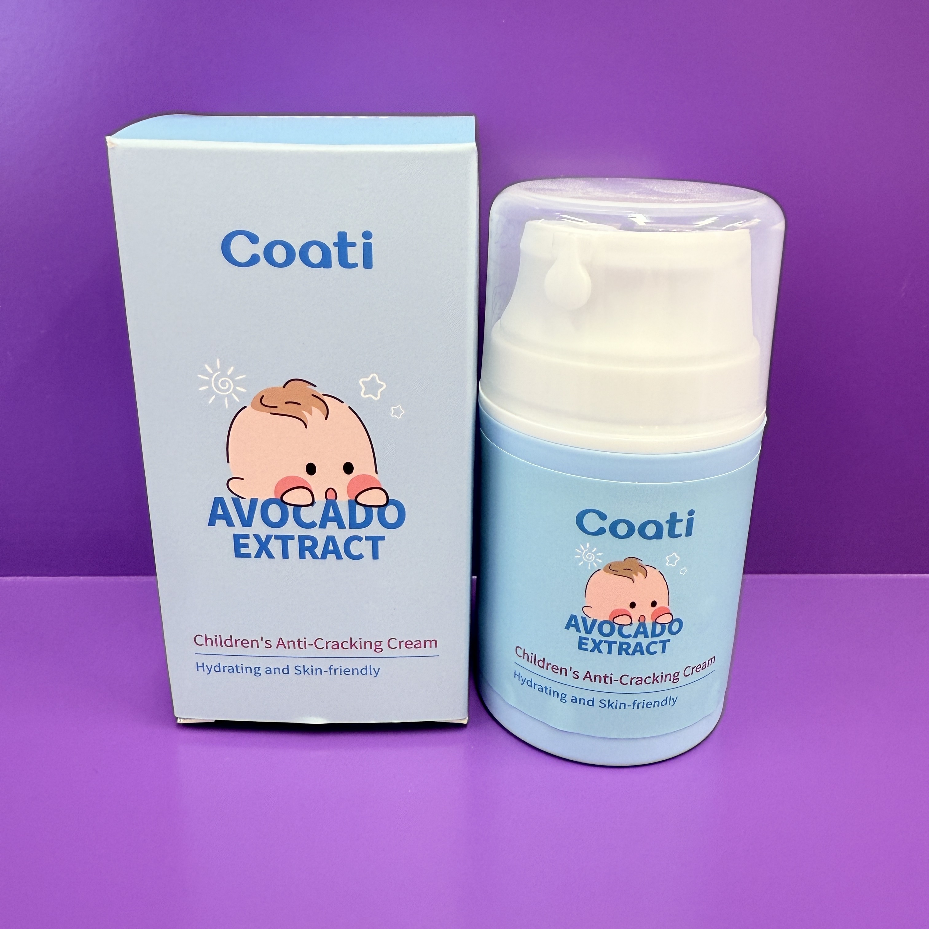 Coati AVOCADO EXTRACT Children’s Anti-cracking cream  full figure