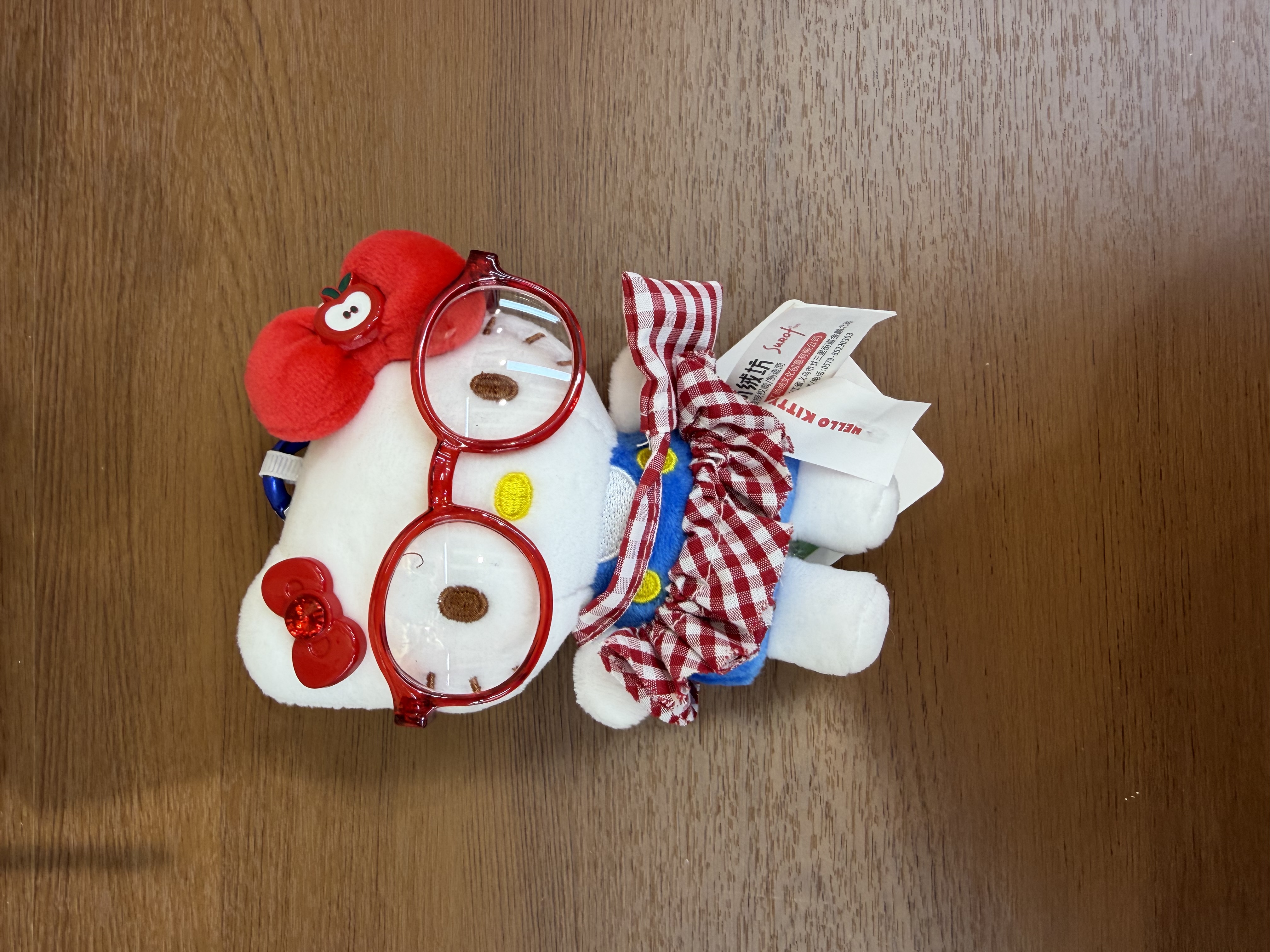 三丽鸥钥匙扣公仔挂件毛绒挂件可爱小物日常装饰详情图2