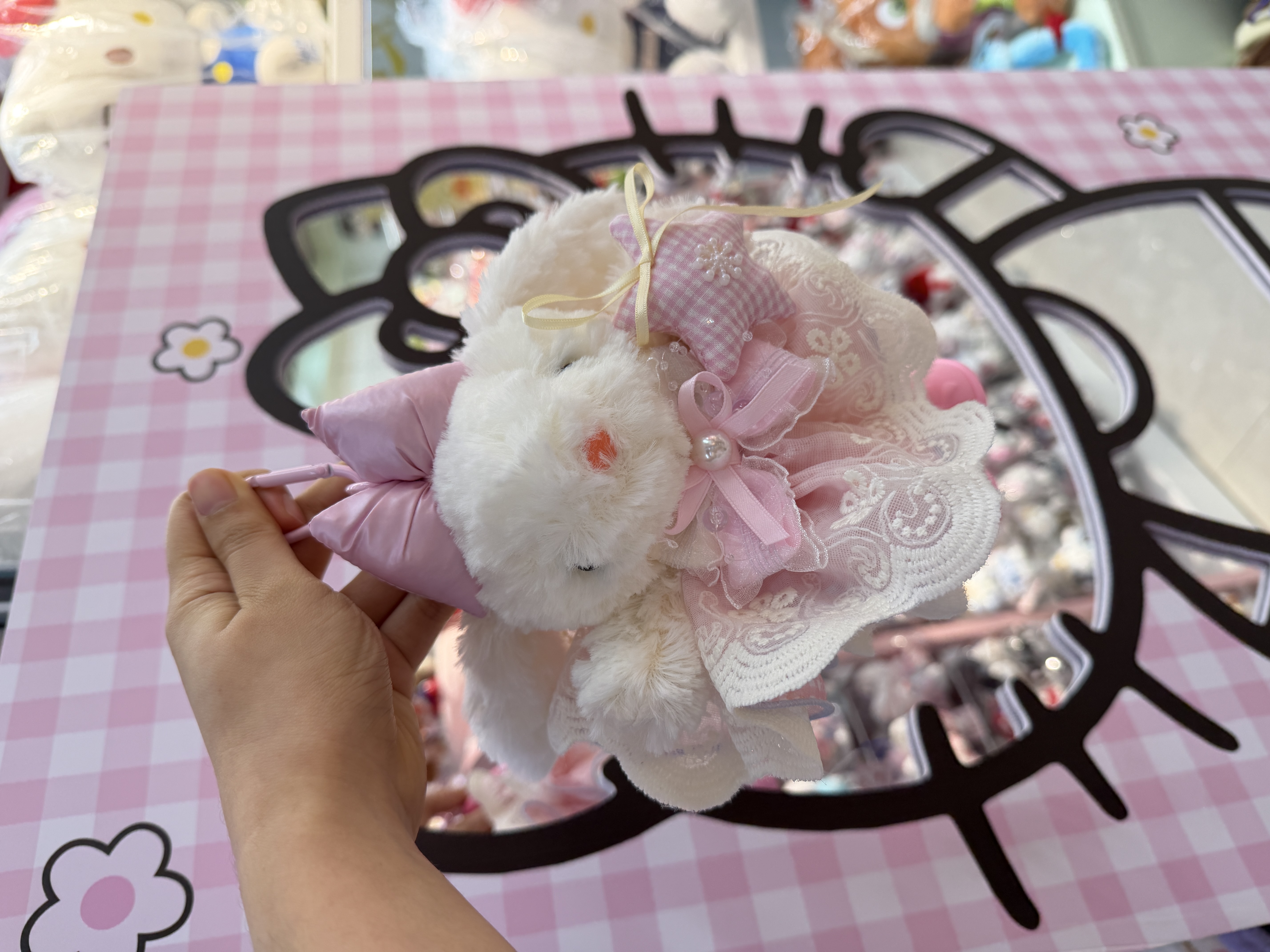 可爱 兔子挂件毛绒挂件