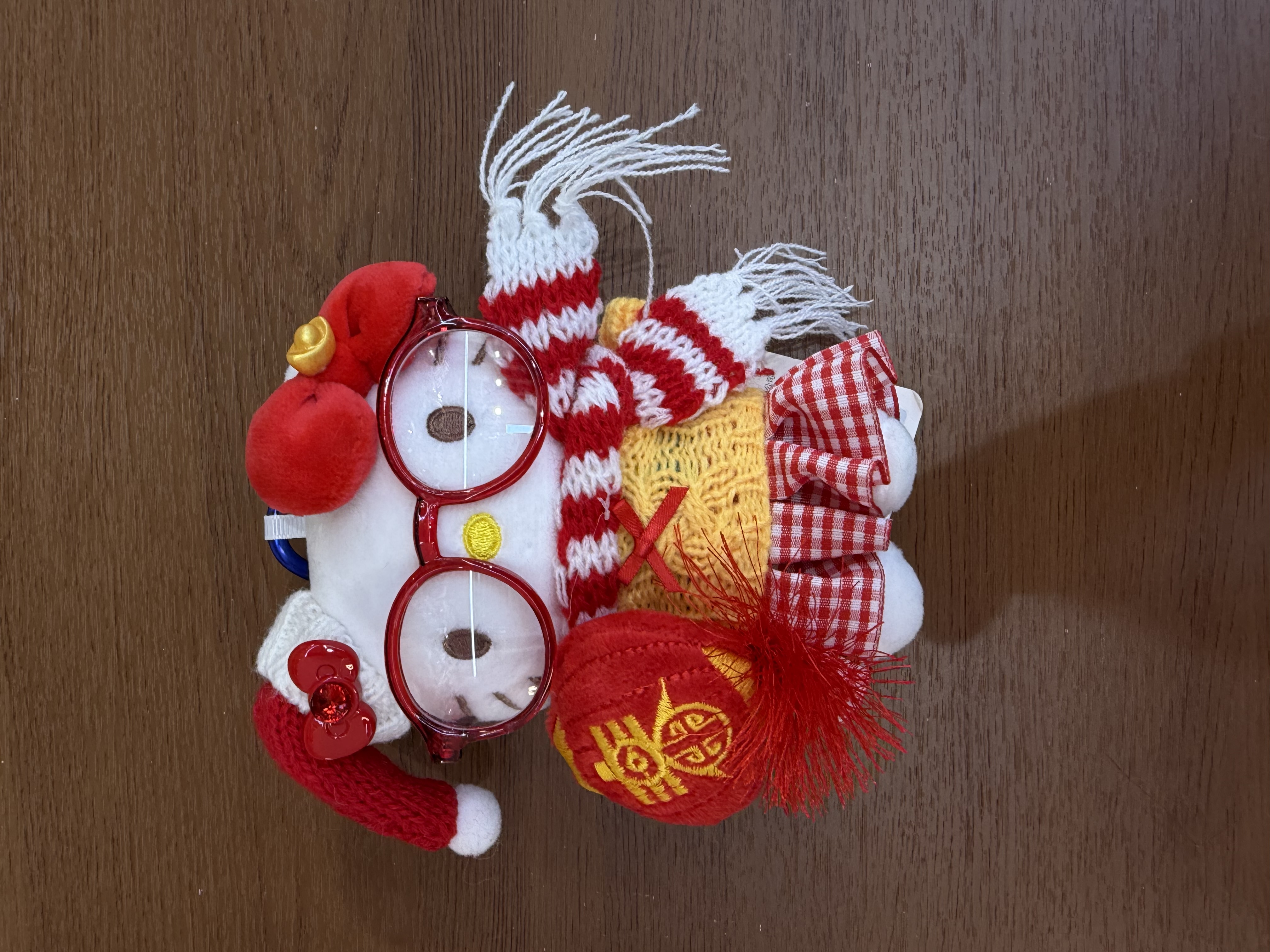 三丽鸥毛绒钥匙扣挂件公仔挂件，可爱小物装饰挂件详情图5