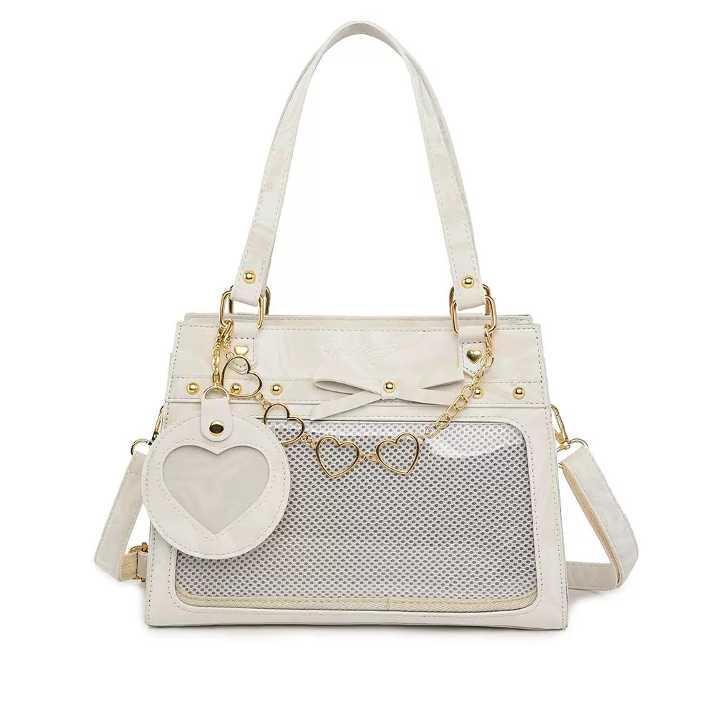 呜咚小铺原创日常百搭透明斜挎二次元徽章吧唧痛包女【流风回雪】详情图3