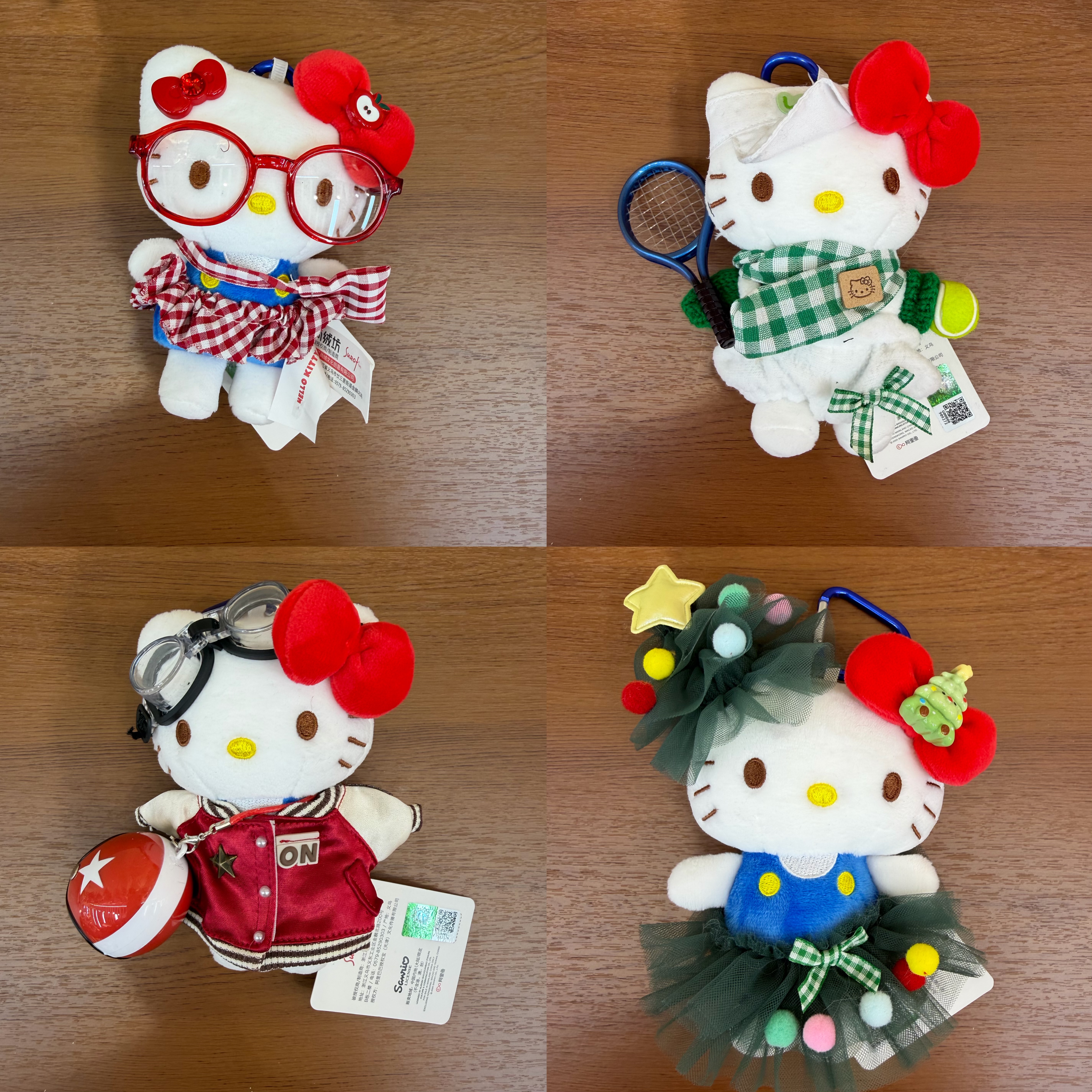 三丽鸥钥匙扣公仔挂件毛绒挂件可爱小物日常装饰