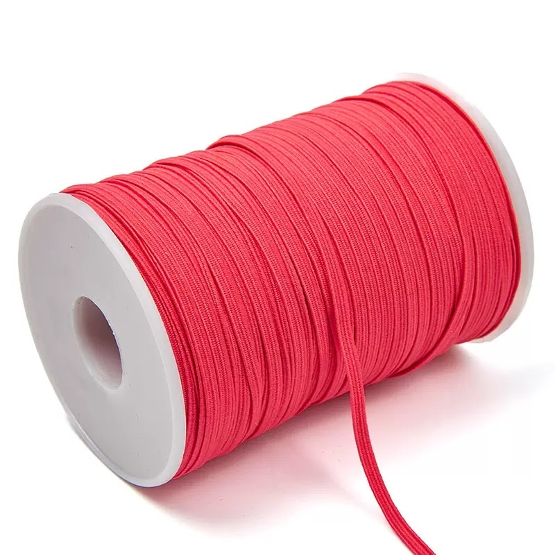 Elastic edge wrapping tape, walking belt, flat elastic band, 3mm, 4mm, 5mm, 6mm, 8mm, 1cm, 1.2cm, woven ribbed multi-functional woven tape pic 7
