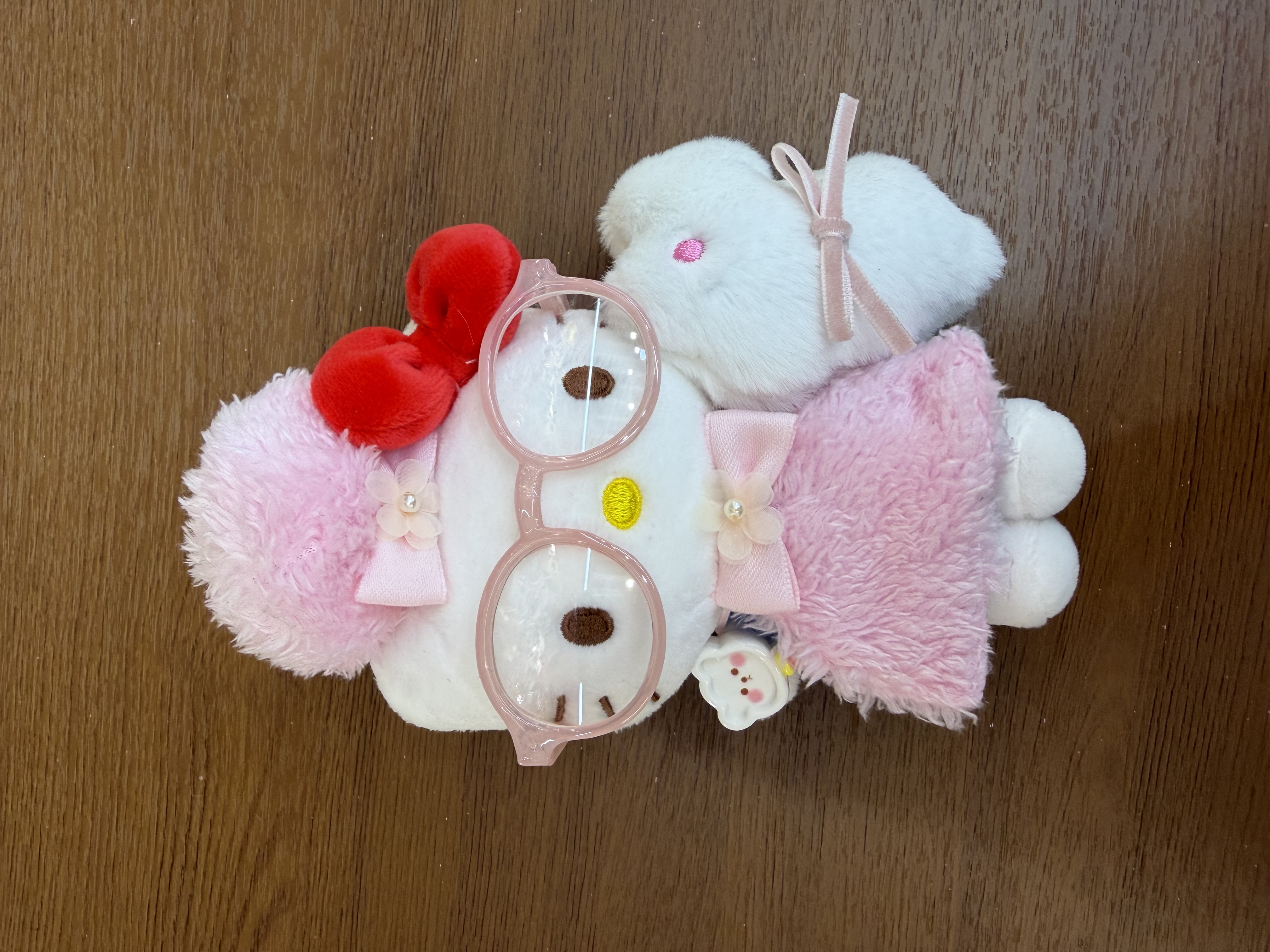 三丽鸥毛绒钥匙扣挂件公仔挂件，可爱小物装饰挂件详情图2