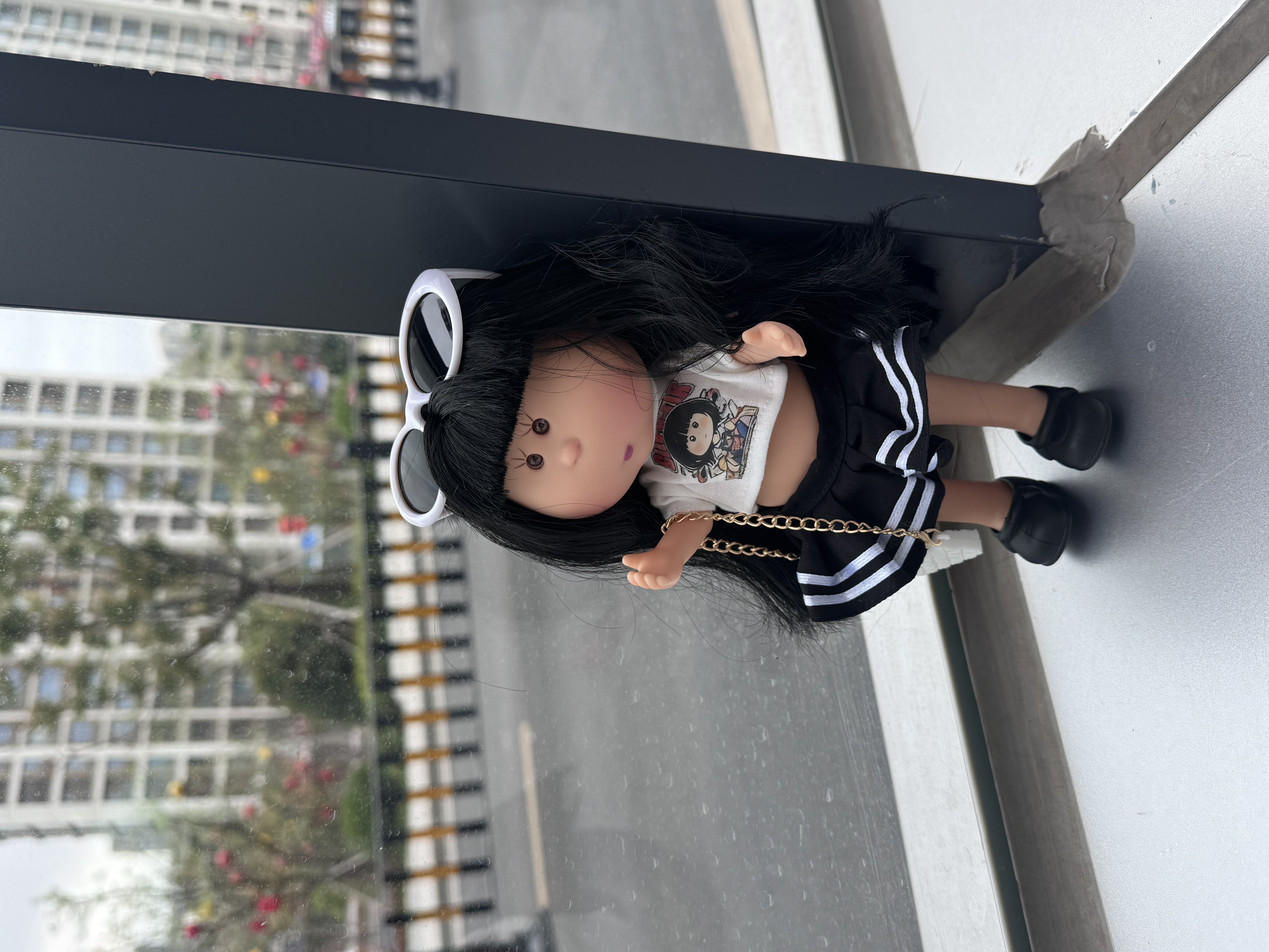 2026新款时尚娃娃 可拆卸服饰创意公仔 个性包包挂饰 可爱拍照道具 送朋友惊喜伴手礼详情图4