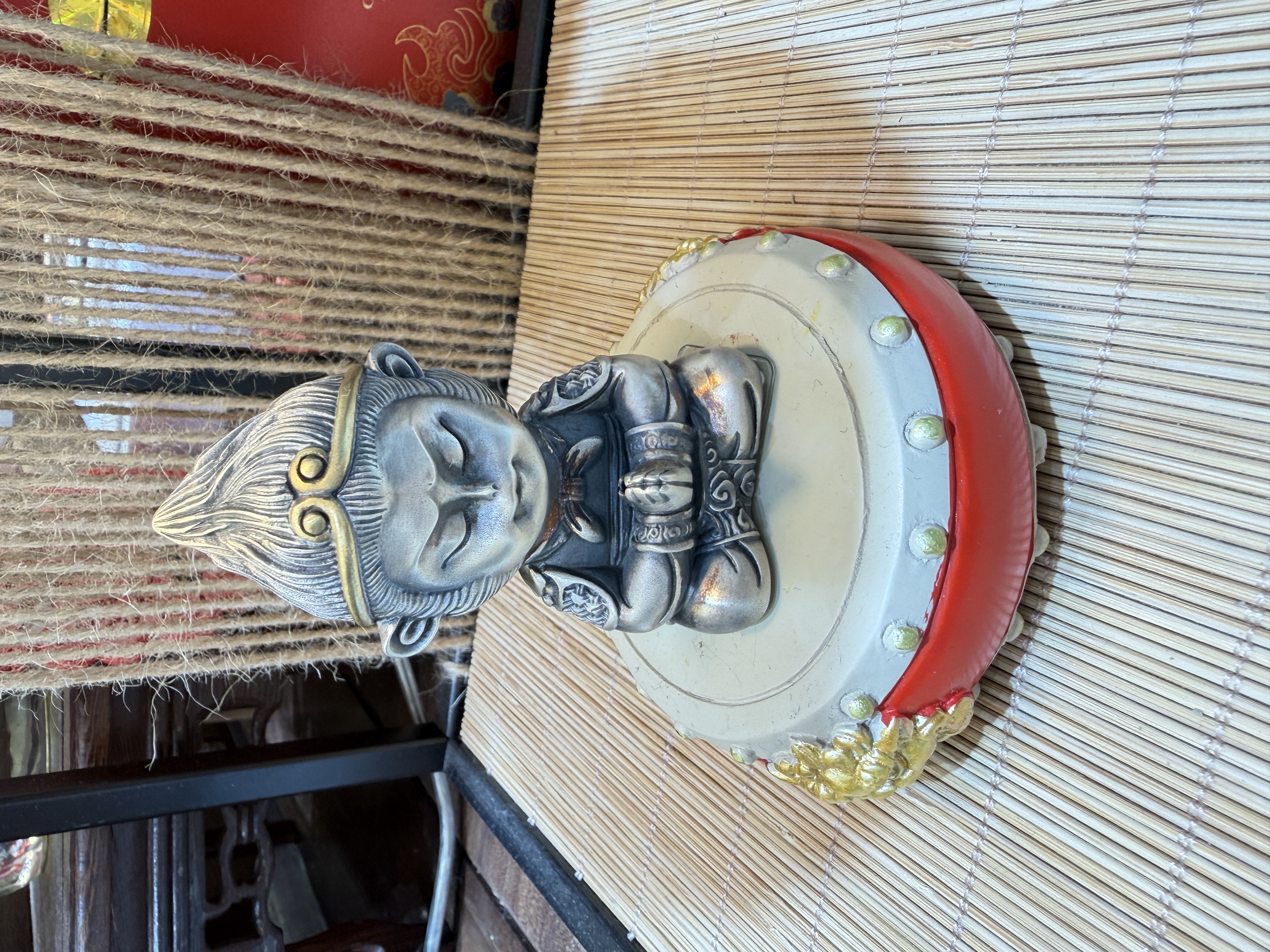 足银做旧悟空摆件