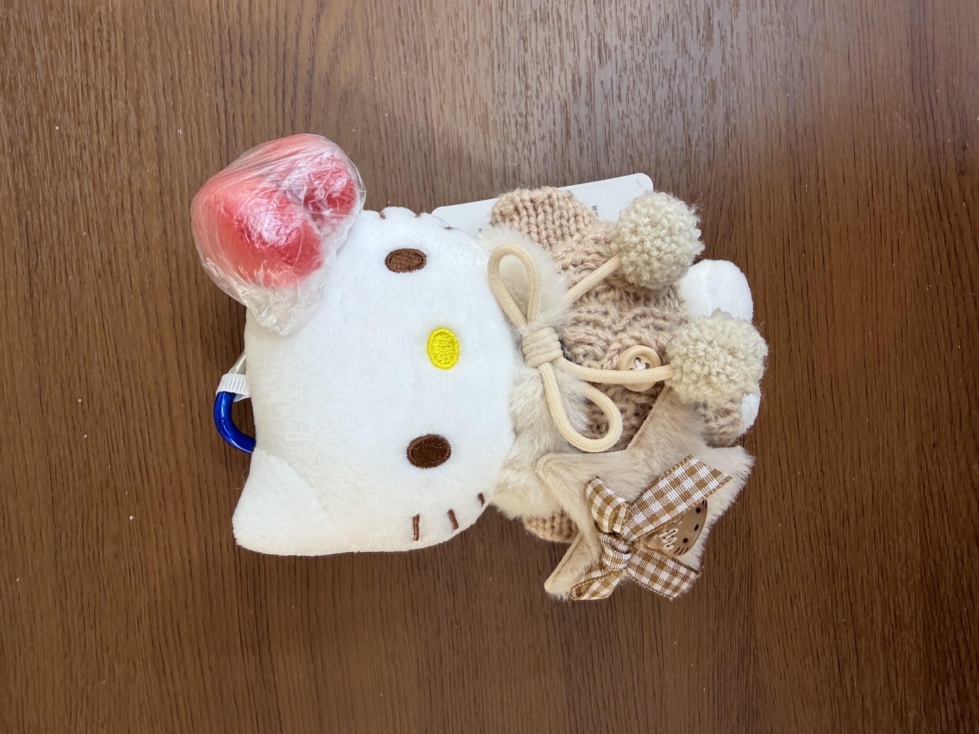 三丽鸥毛绒钥匙扣挂件公仔挂件可爱小物装饰品钥匙扣公仔挂件细节图