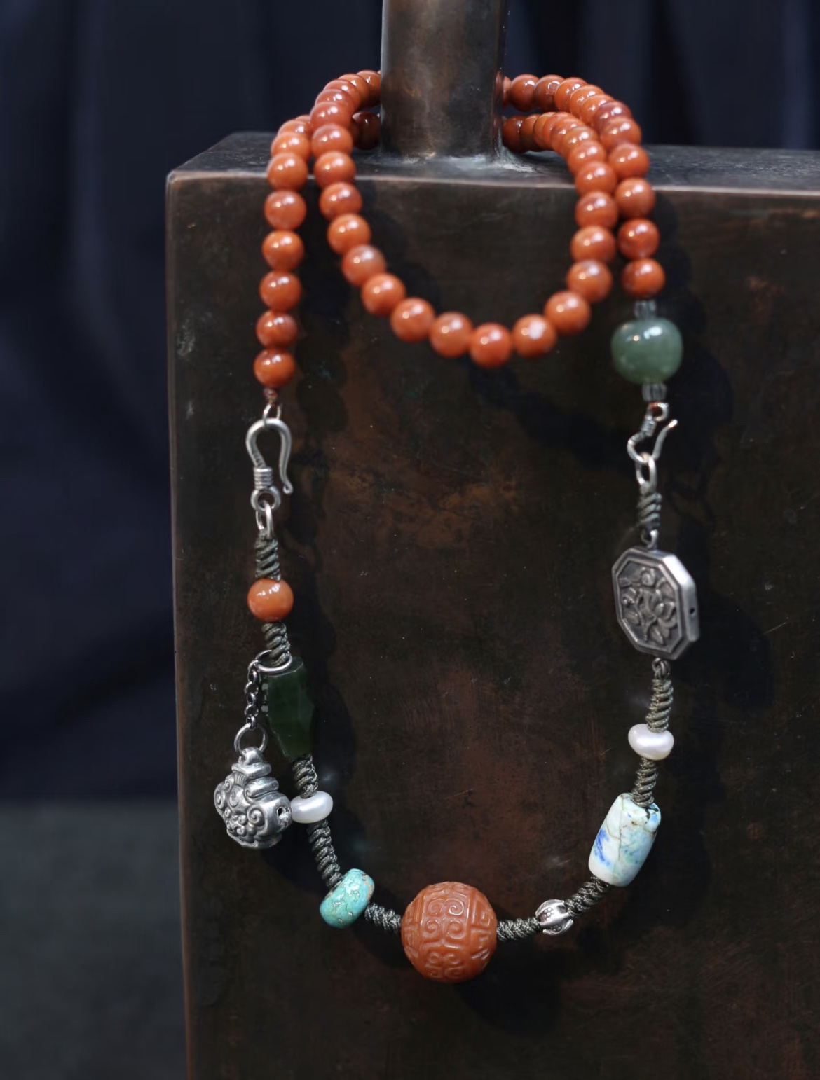 蒂哩哩 · 新年伴手礼南红项链手链两用款细节图