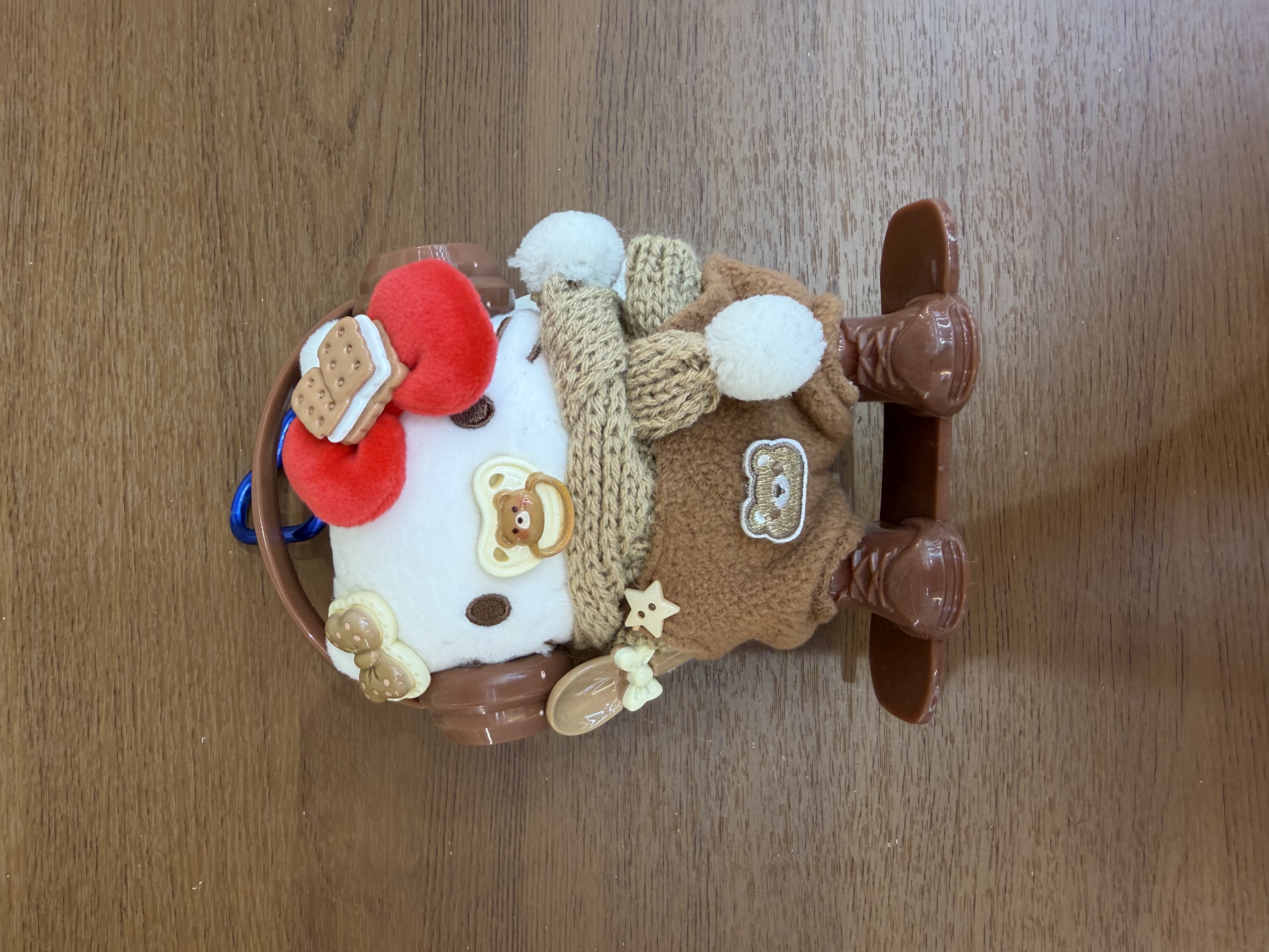 钥匙扣公仔挂件毛绒挂件三丽鸥挂件可爱小物～细节图