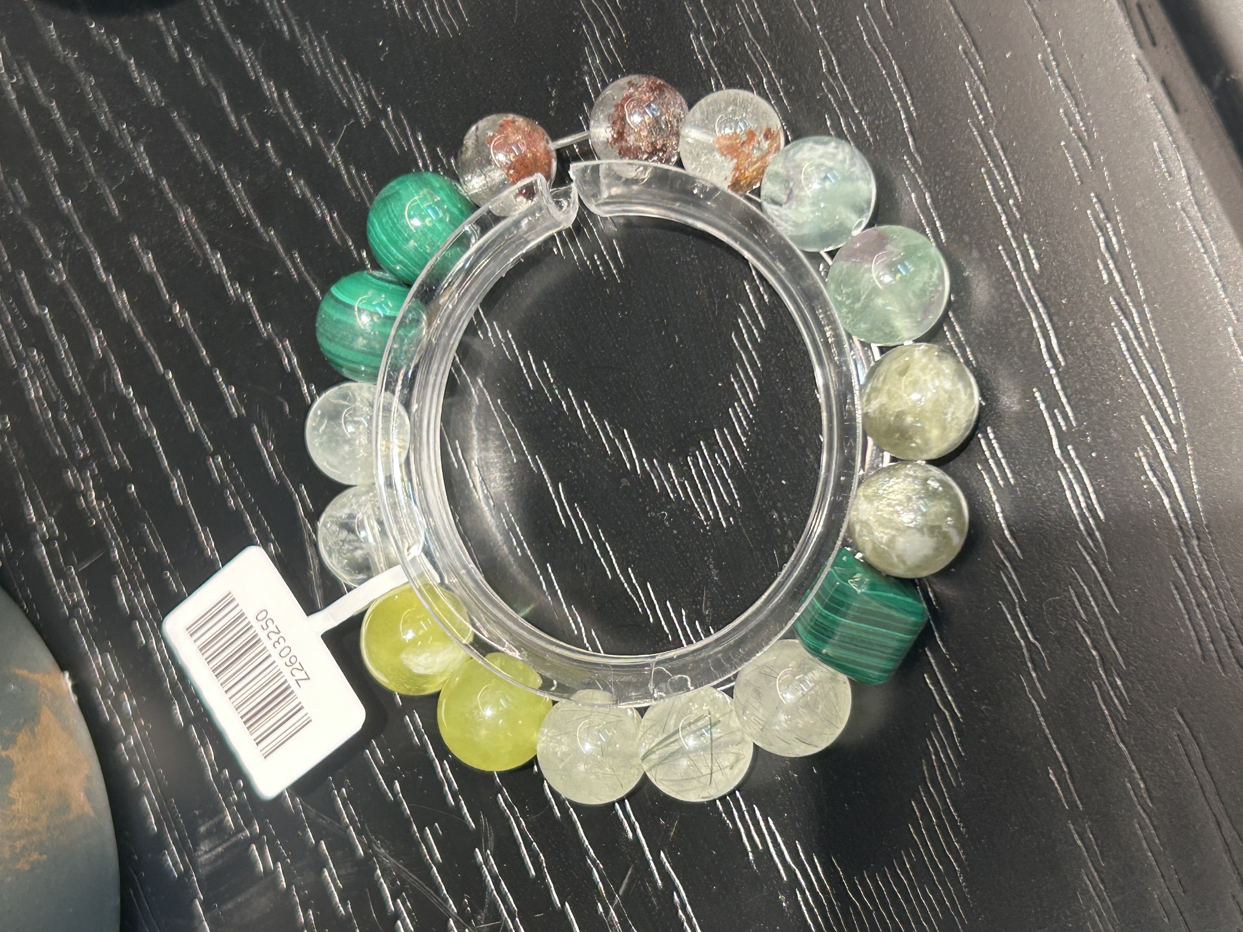 绿色多宝孔雀石方糖手串天然水晶现货批发