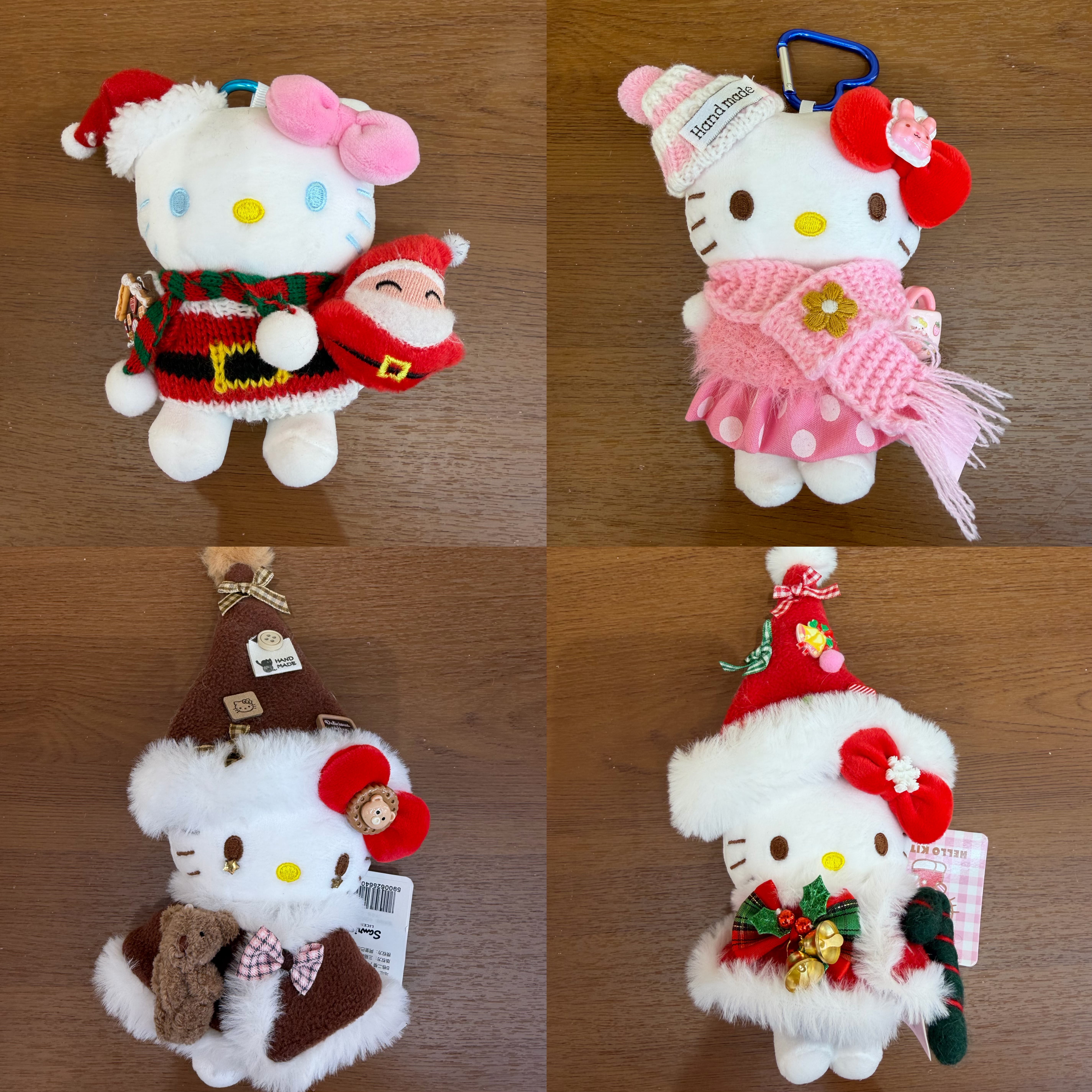 三丽鸥毛绒挂件！钥匙扣公仔挂件可爱小物装饰挂饰