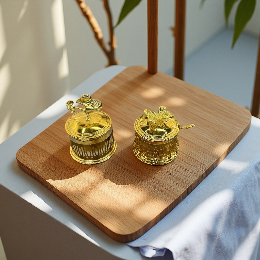 金色装饰盒伴手礼礼品盒礼盒包装盒精美礼盒