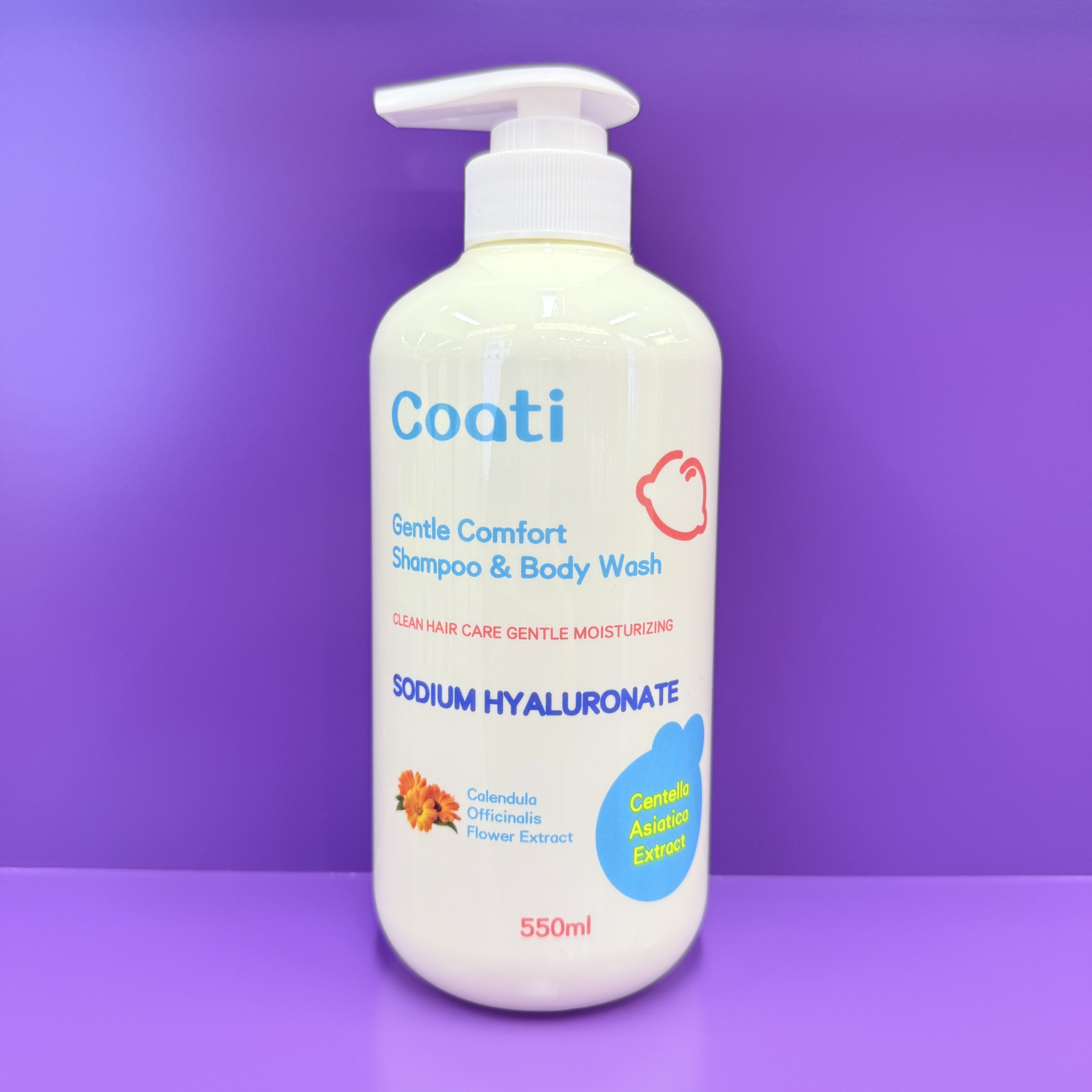 Coati Extra Care Shampoo & Body Wash Application Scenario