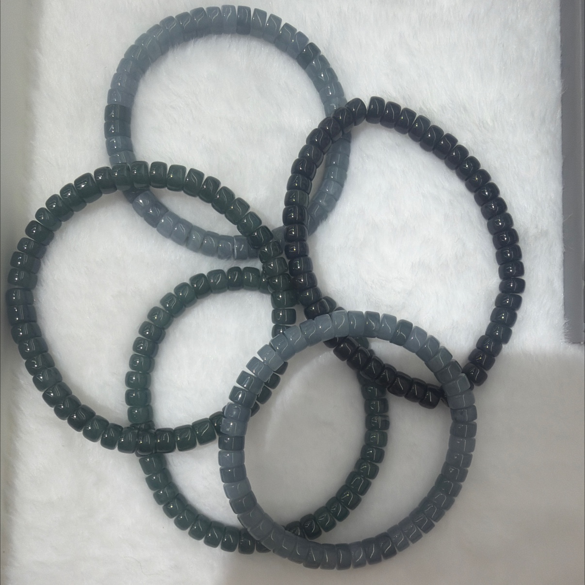 危料翡翠手链产品图