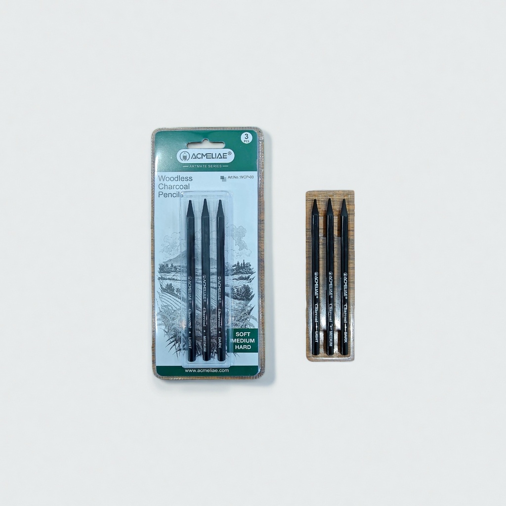 ACMELIAE无木炭笔3支吸卡装WCP 03 纯净书写顺滑流畅详情图4