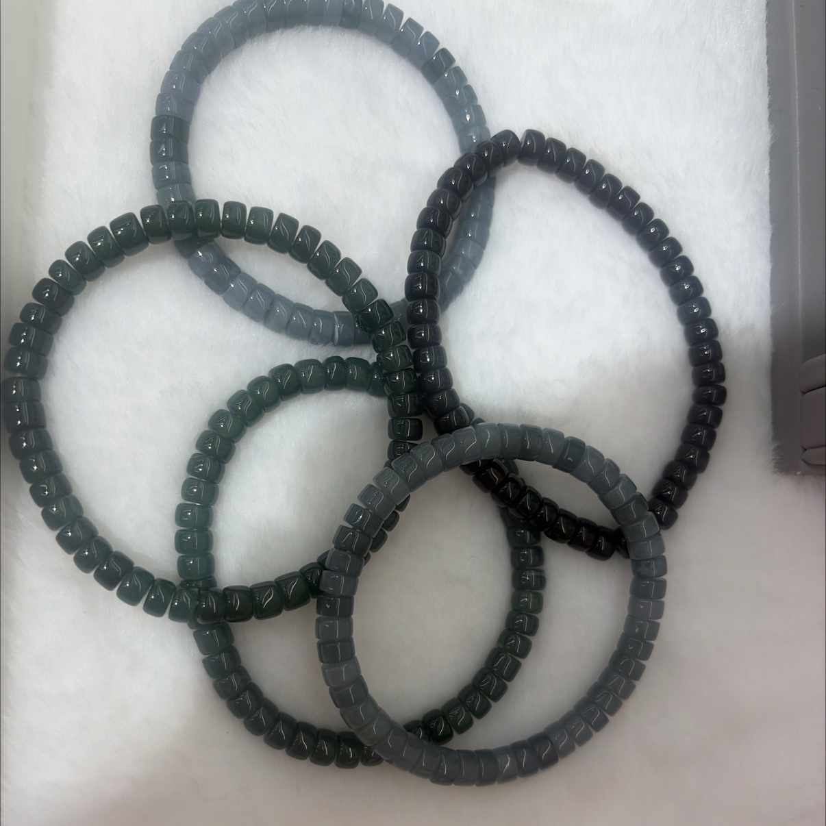 危料翡翠手链详情图2