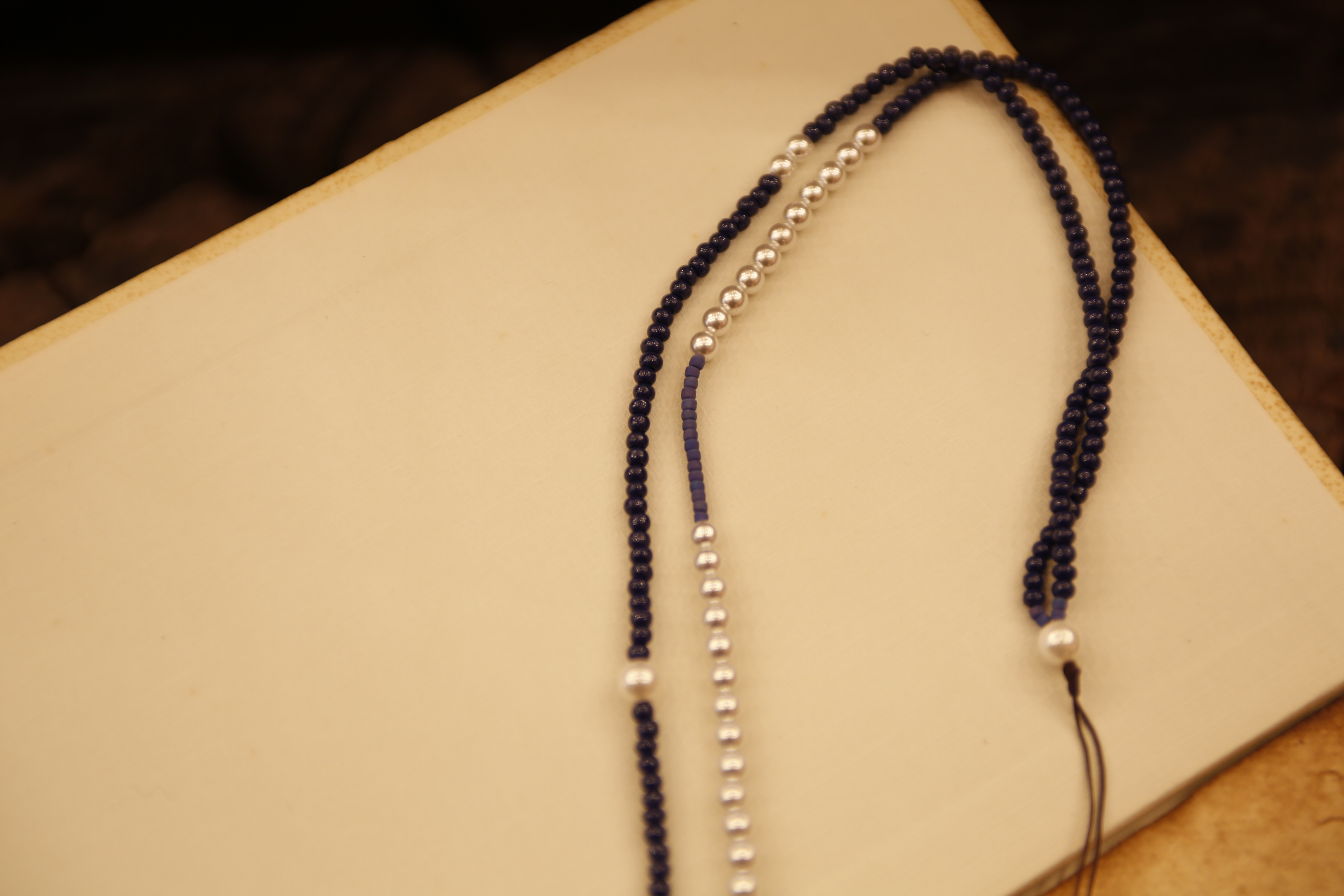 曼陀罗大圆长链(祭蓝)细节图