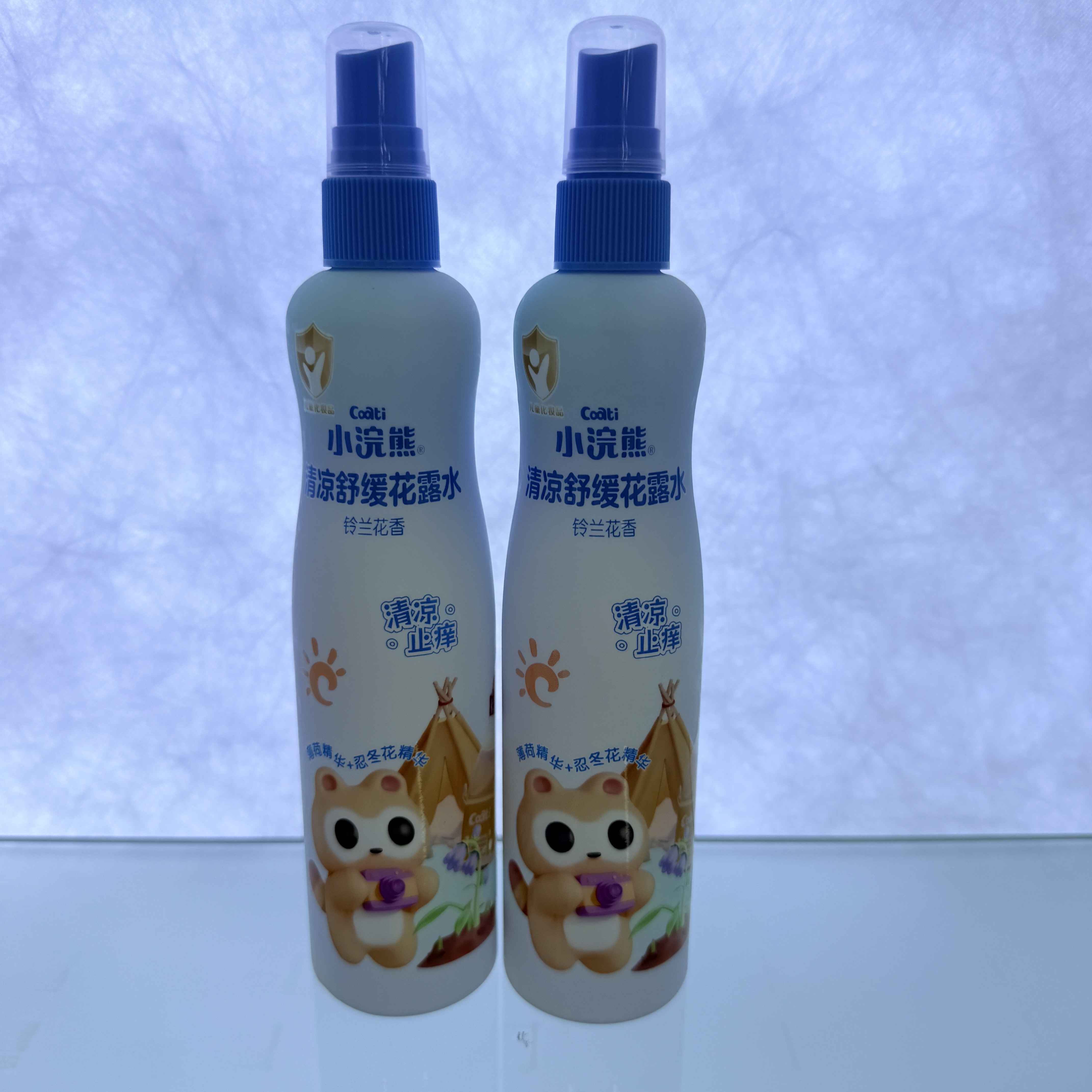 Coati cool and soothing toilet water Lily of the Valley fragrance full figure