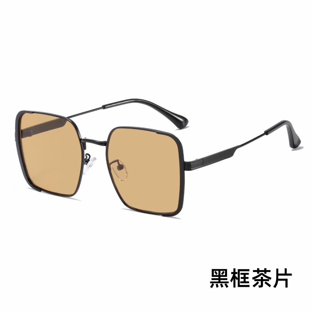 New cross-lens women's fashion sunglasses with irregular designs for both men and women detail image 3