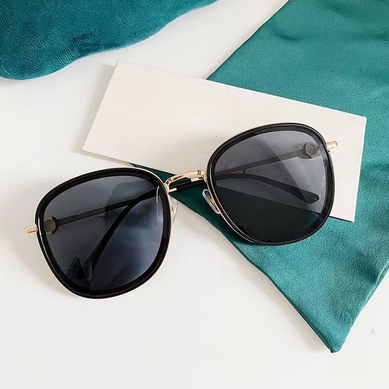 Cross-lens women's 2021 fashion sunglasses with irregular designs for both men and women Specification image