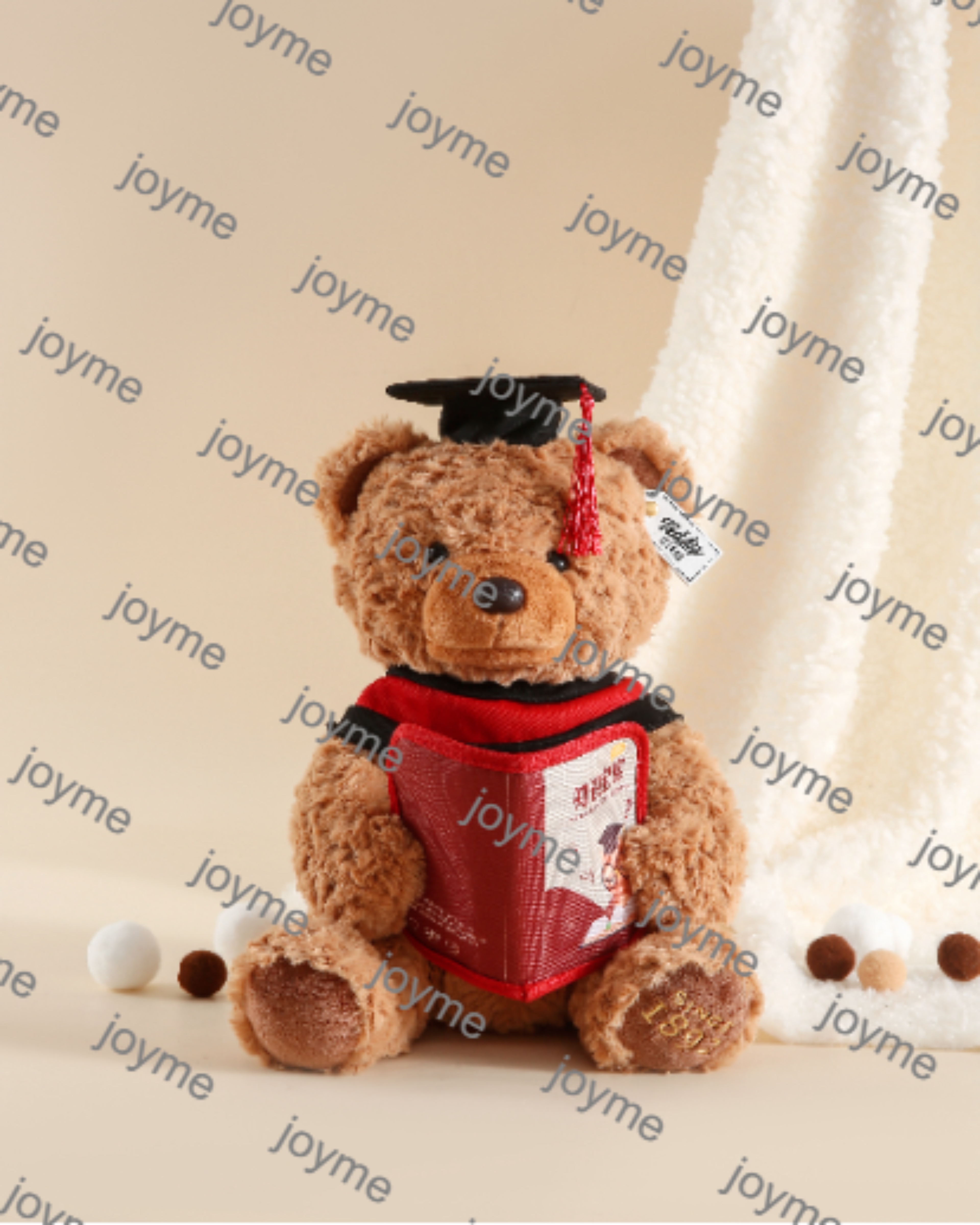 逐咪电动读书泰迪熊毛绒玩具公仔儿童可爱生日礼物批发唱歌早教益智