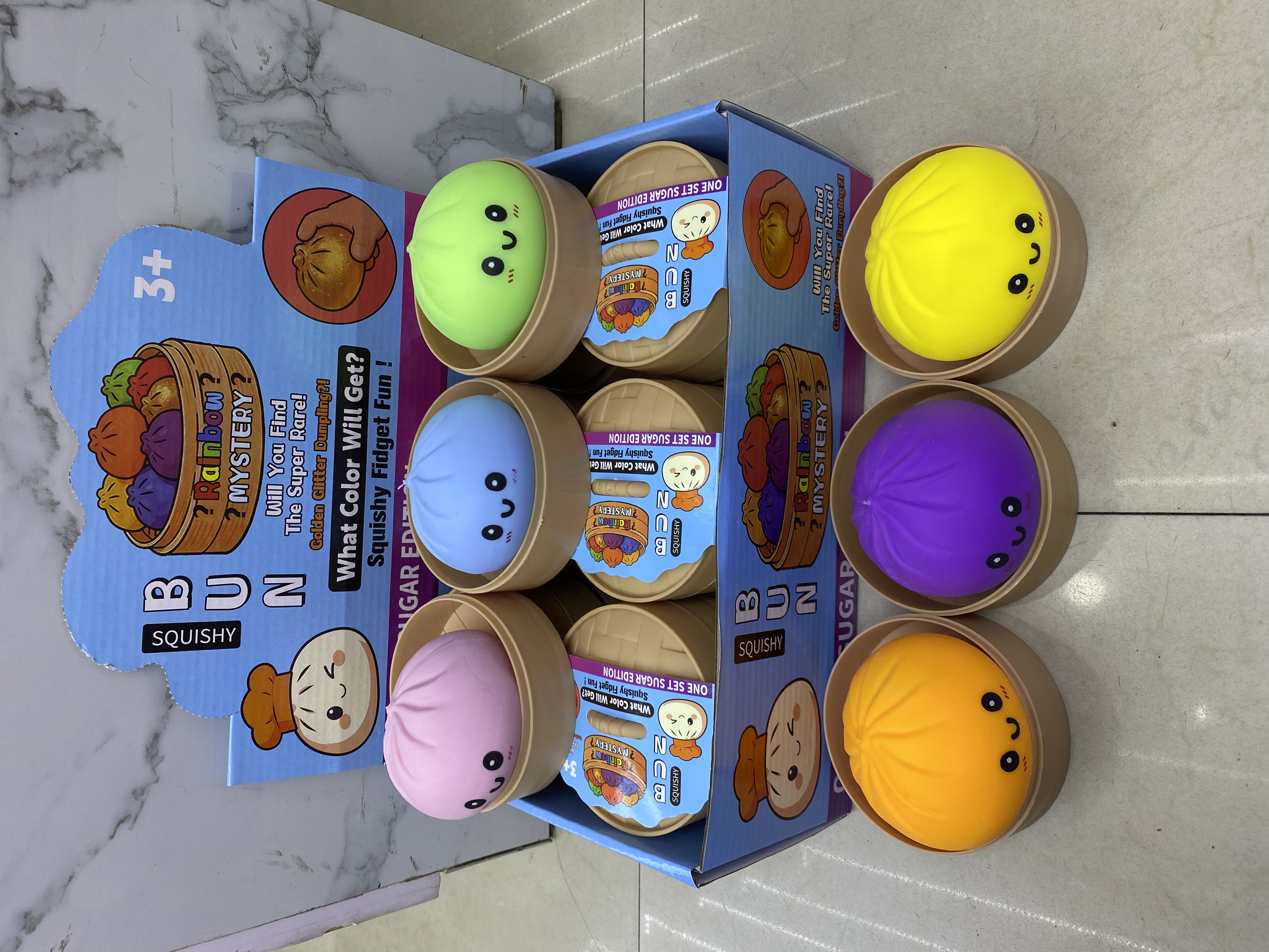 亚马逊爆款发泄捏捏包子玩具，可爱捏捏热卖产品