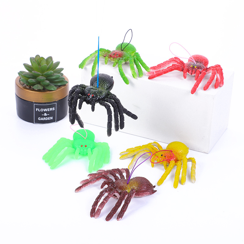 跨境热卖爆款蜘蛛仿真玩具，复活节玩具