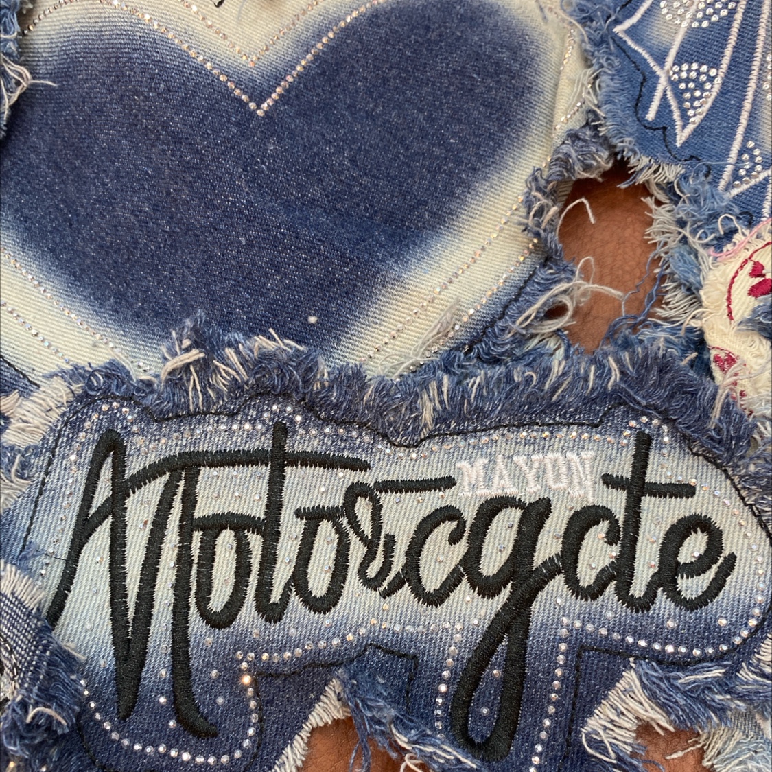 牛仔辅料系列服装辅料烫钻带详情图6