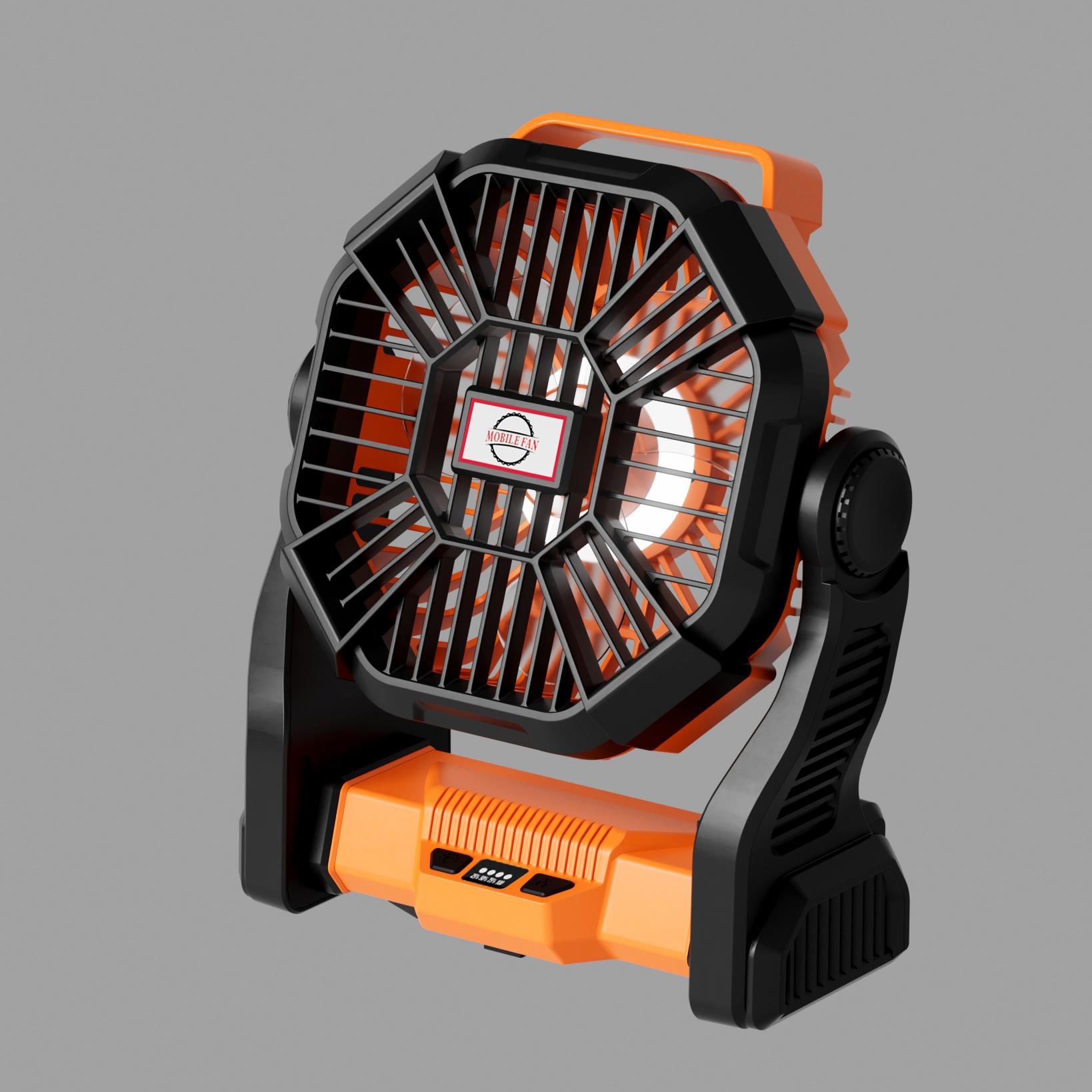 X-23户外电风扇便携式60度旋转风扇清凉降温户外风扇