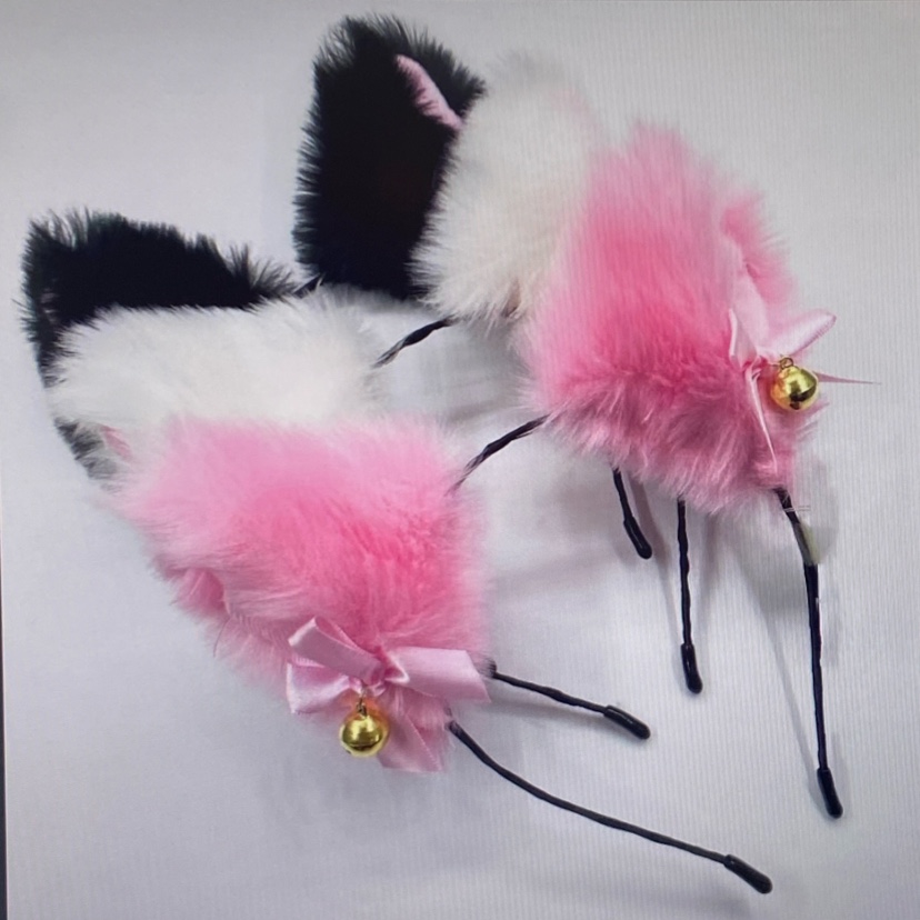 超仙森系狐狸耳朵头饰铃铛款网红直播可爱耳朵头饰发箍夜市地摊摆摊批发