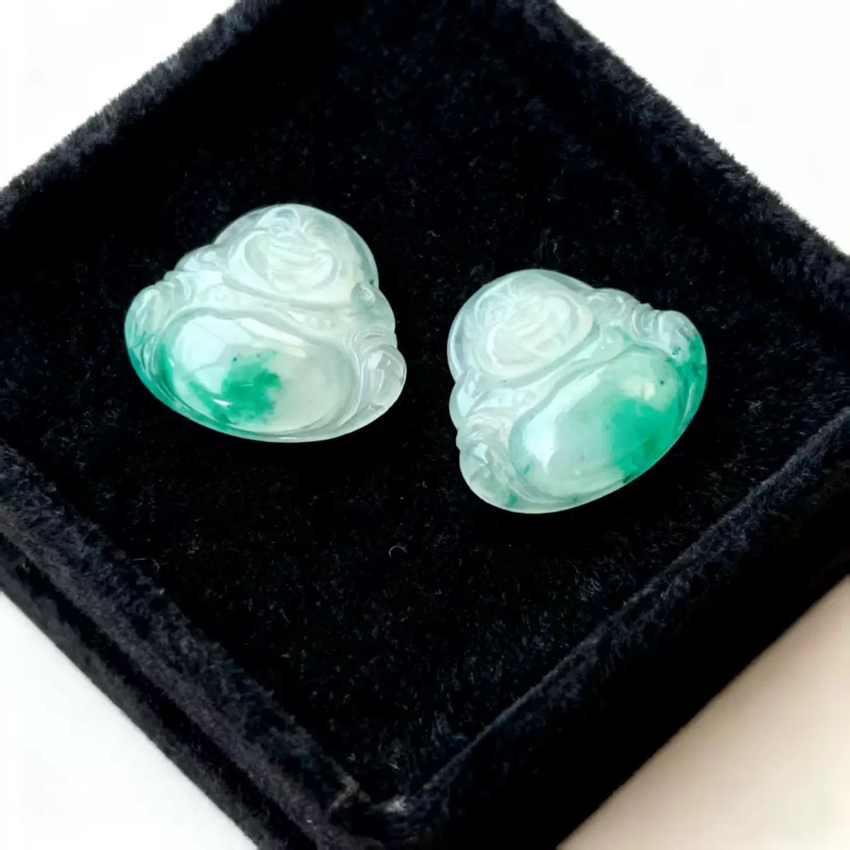 African jade pendants of high ice Maitreya Buddha Specification image