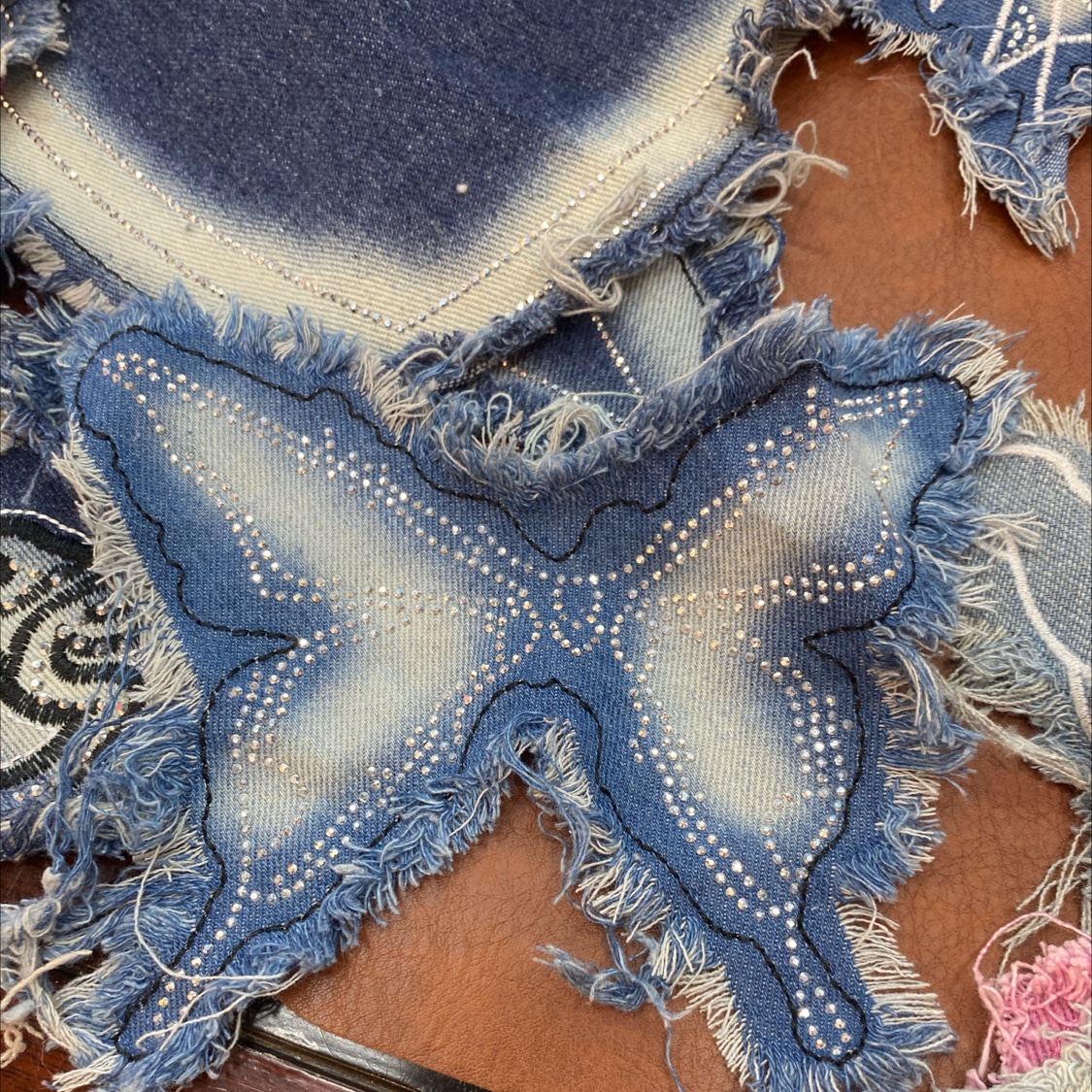 牛仔辅料系列服装辅料烫钻带详情图7