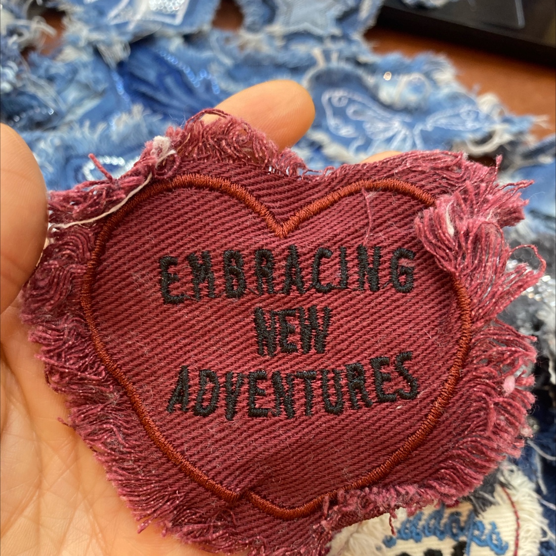 牛仔辅料系列服装辅料烫钻带细节图