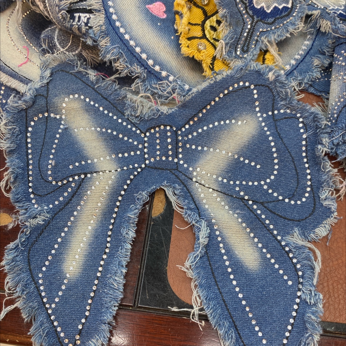 牛仔辅料系列服装辅料烫钻带详情图11