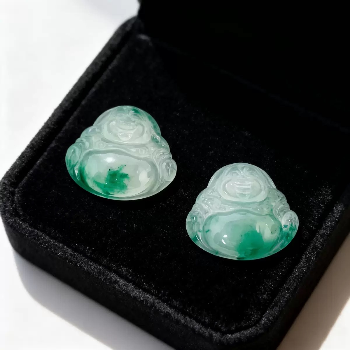 African jade pendants of high ice Maitreya Buddha Application Scenario