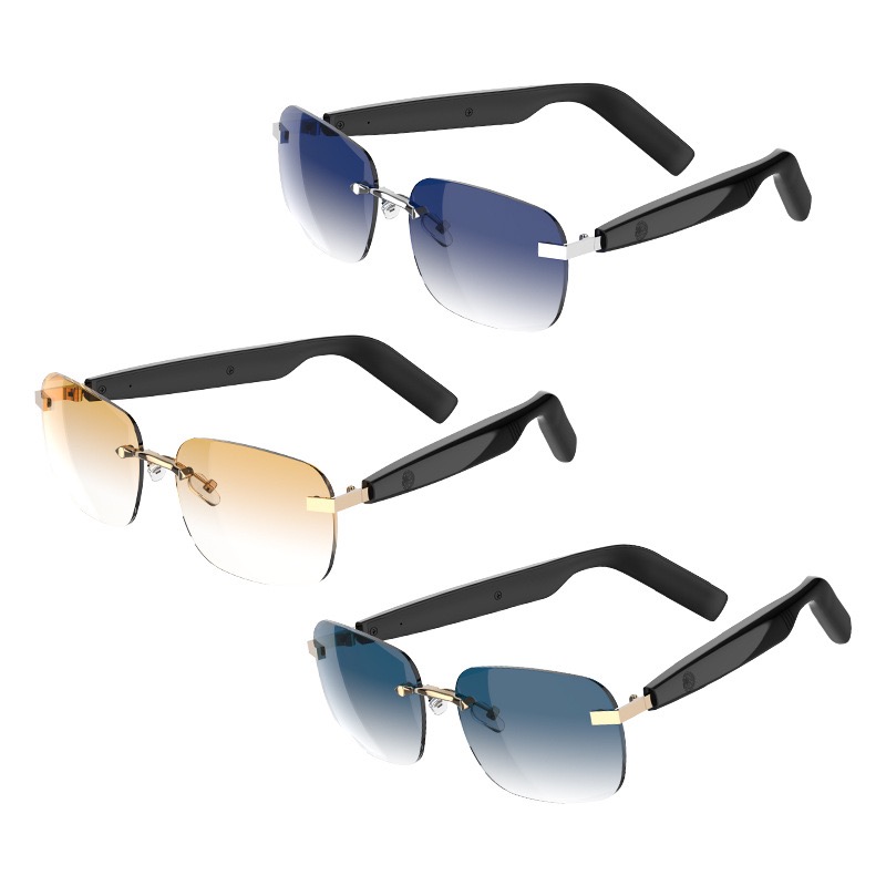 The new SG25 smart Bluetooth glasses are anti-blue light voice listening, call and anti-ultraviolet polarized sunglasses