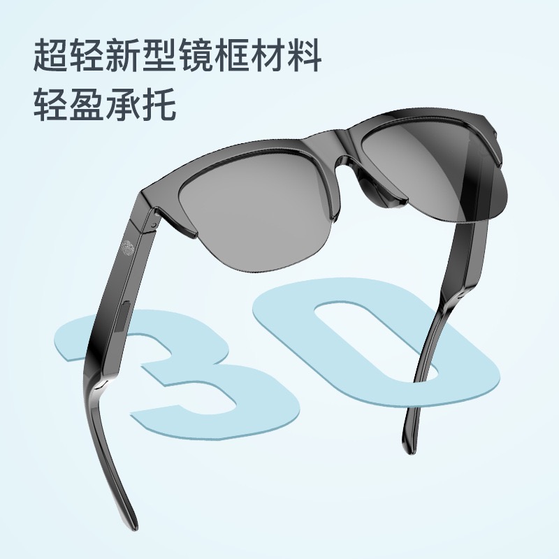 智能眼镜实物图