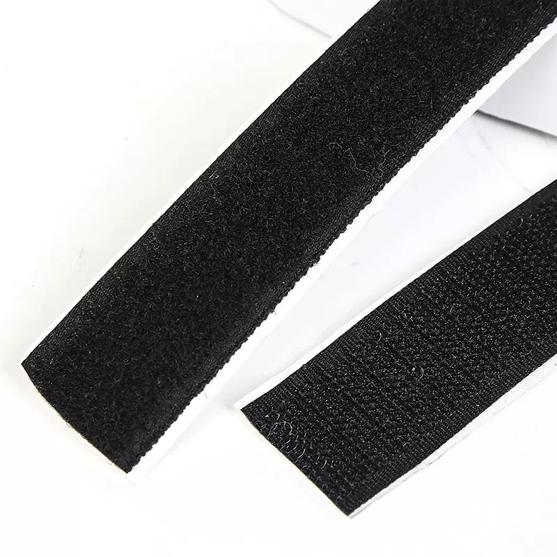 11cm self-adhesive sleeve, Velcro, Velcro, window screen, door curtain, self-adhesive mother-and-child buckle, seamless double-sided tape, hook surface, rough surface, reusable, strong adhesion, soft, breathable, shoe material, luggage, clothing accessories details Picture