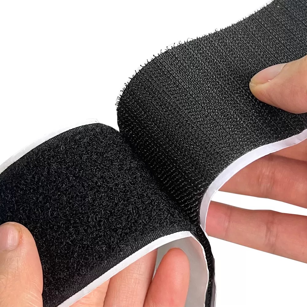 11cm self-adhesive sleeve, Velcro, Velcro, window screen, door curtain, self-adhesive mother-and-child buckle, seamless double-sided tape, hook surface, rough surface, reusable, strong adhesion, soft, breathable, shoe material, luggage, clothing accessories