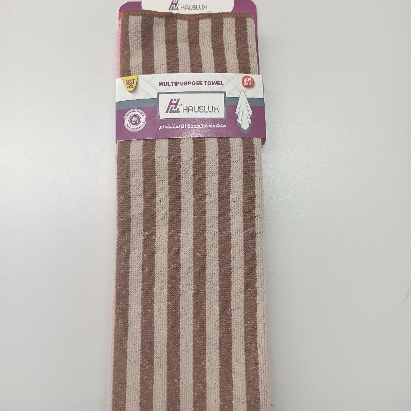 HAUSLUX all-cotton hotel colored towel fabric, 100% pure cotton, soft, good water absorption, durable for home use, hotel style details Picture