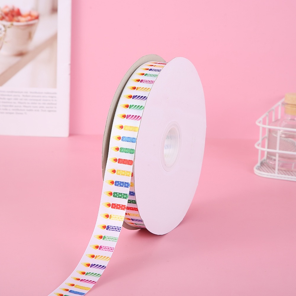 Happy birthday for children! Cake packing, ribbon cartoon gift box packaging, ribbon souvenir decoration, colorful ribbon detail image 17