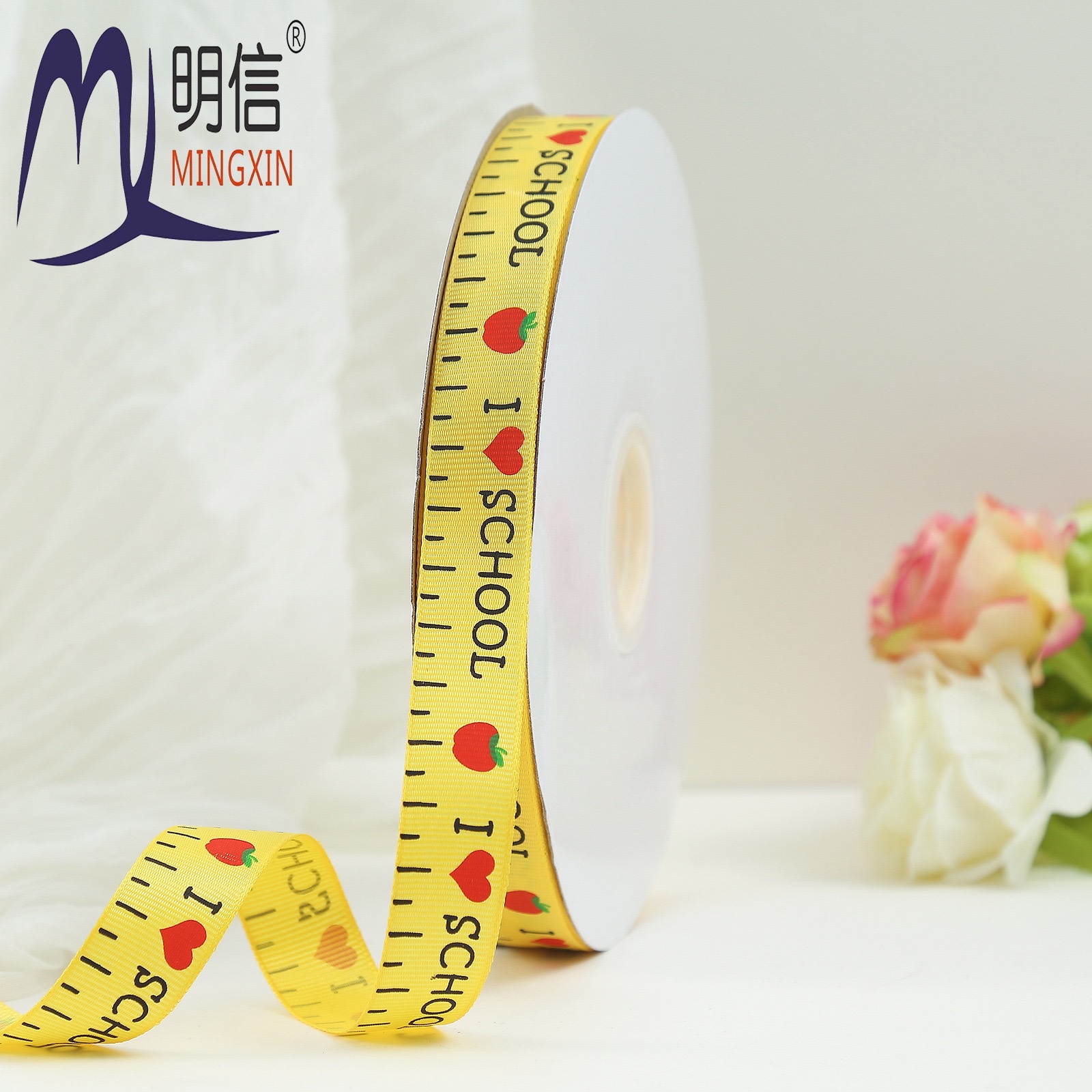 Camcampus theme cartoon decorative ribbons, back-to-school season gift packaging ribbons, flower bouquet printing binding straps detail image 10