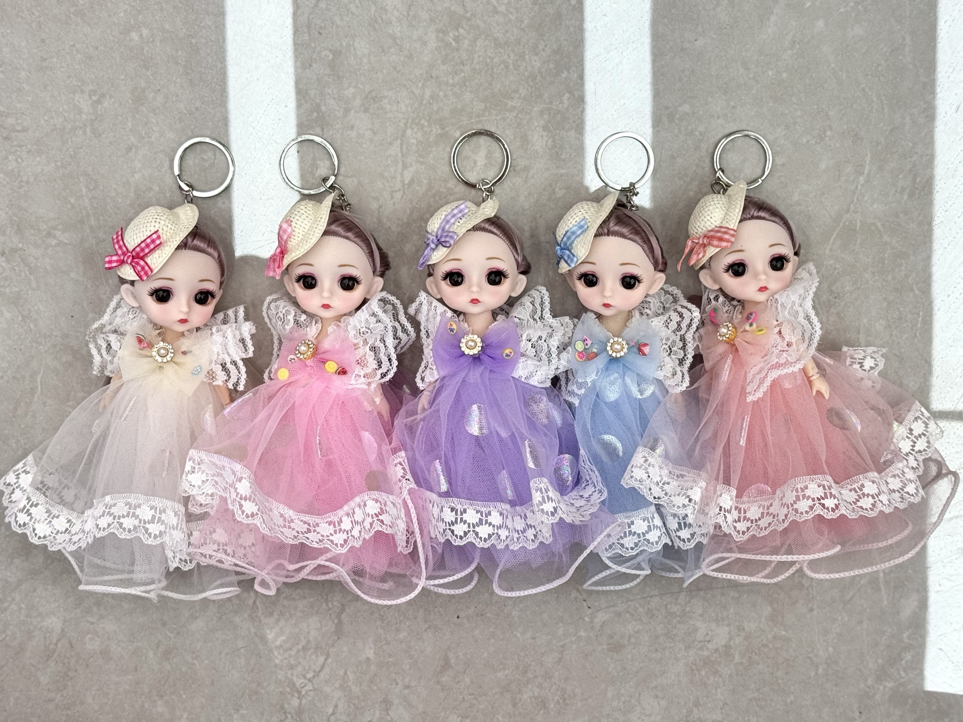 6-inch Barbie doll girl children's toy simulation gift, articulated surprise mini princess doll