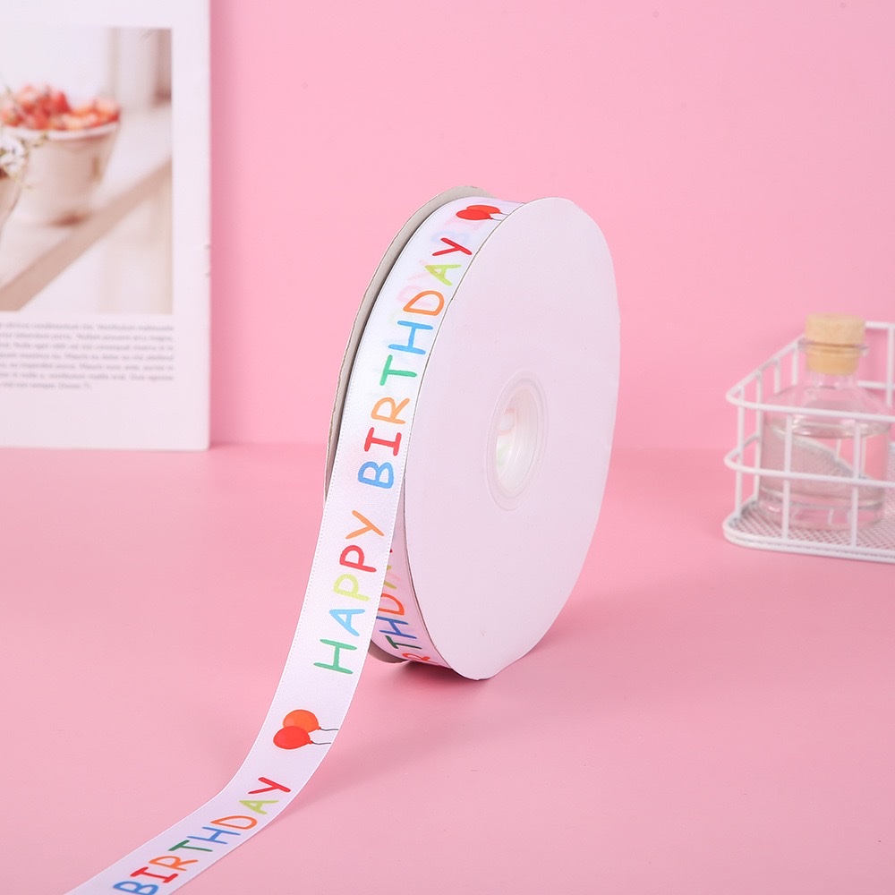 Happy birthday for children! Cake packing, ribbon cartoon gift box packaging, ribbon souvenir decoration, colorful ribbon detail image 18
