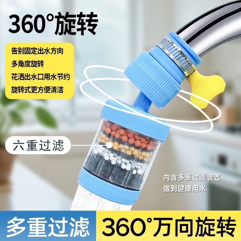 New upgraded version of faucet water purifier, household filter, ready-to-use drinking water machine detail image 1